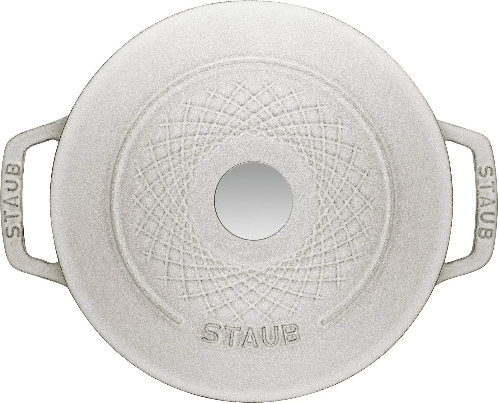 Staub Twisted Cocotte 3.8l: Innovatives Design für kulinarische Meisterwerke.