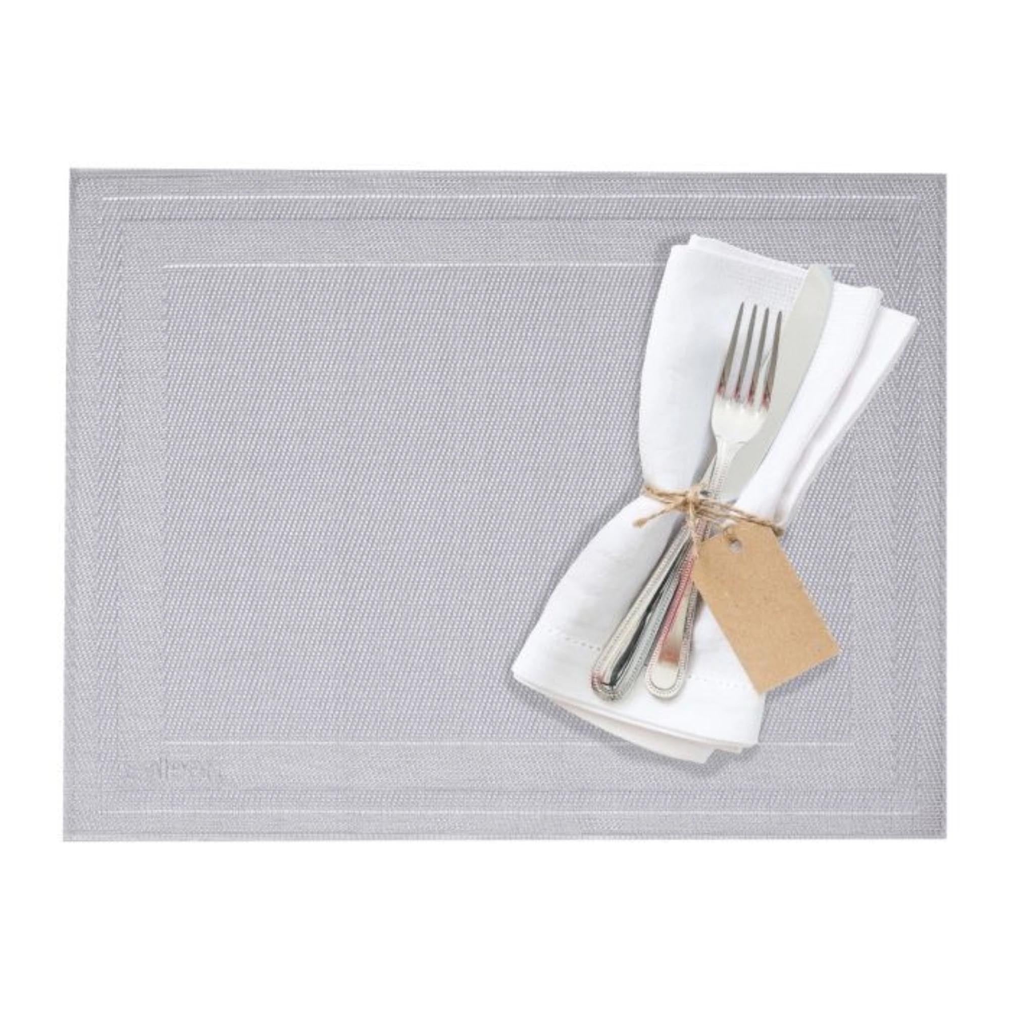 Rechteckiges Tischset von Westmark in Silber, 32x42 cm, perfekt für elegante Tischdekoration und Oberflächenschutz.