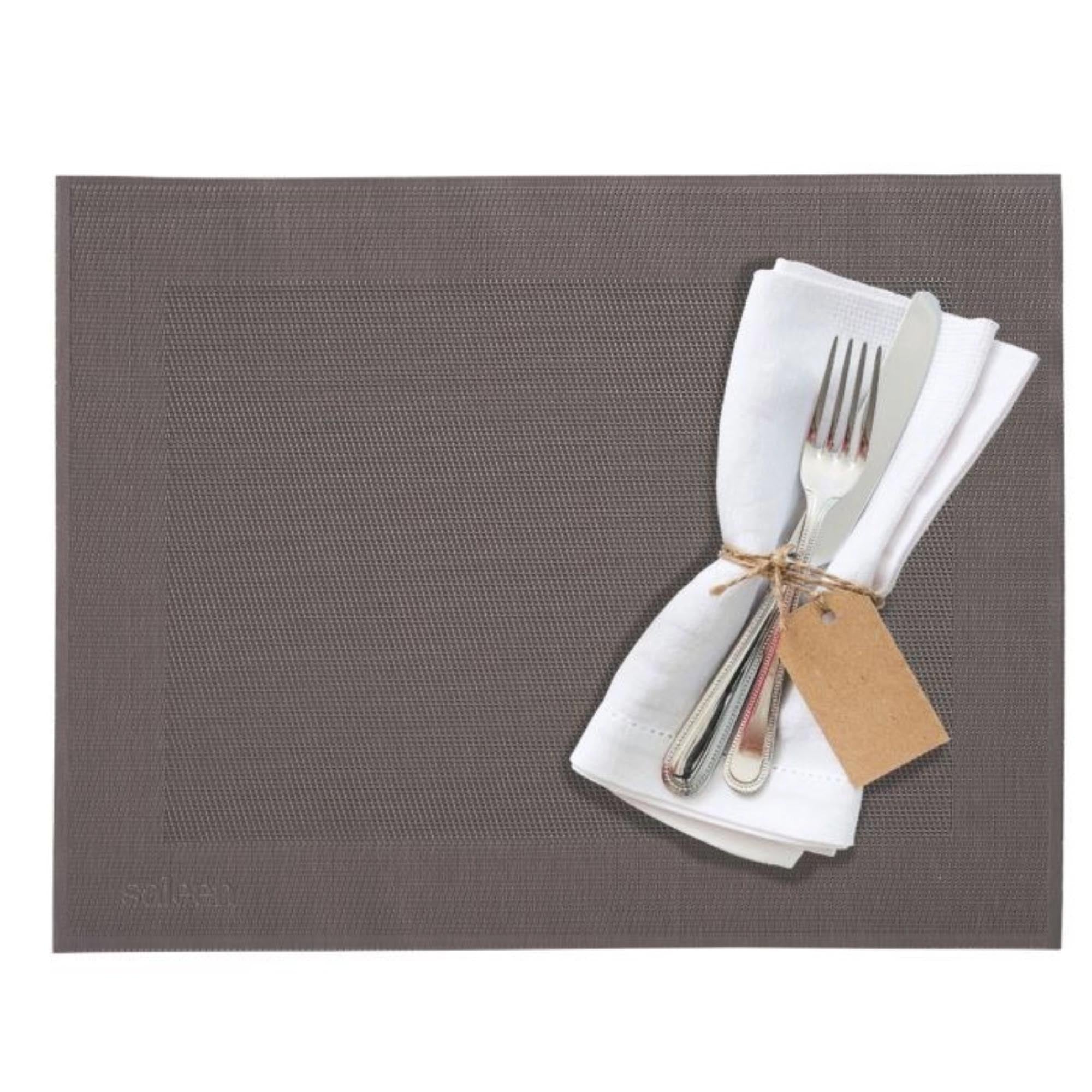 Rechteckiges Tischset von Westmark in Taupe, 32x42 cm, ideal für elegante Tischgestaltung und Oberflächenschutz.