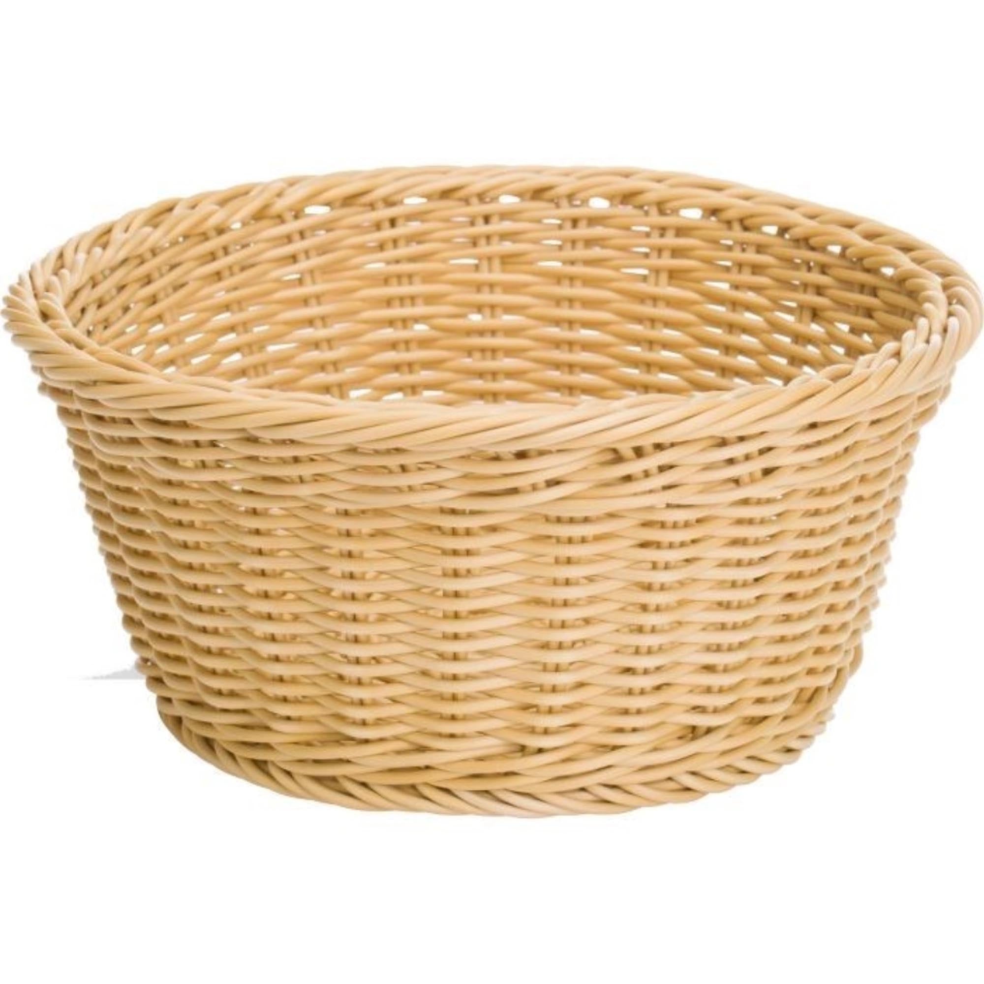 Korb rund, h-beige, 25x11,5cm in Beige präsentiert im Onlineshop von KAQTU Design AG. Brotkorb ist von Westmark
