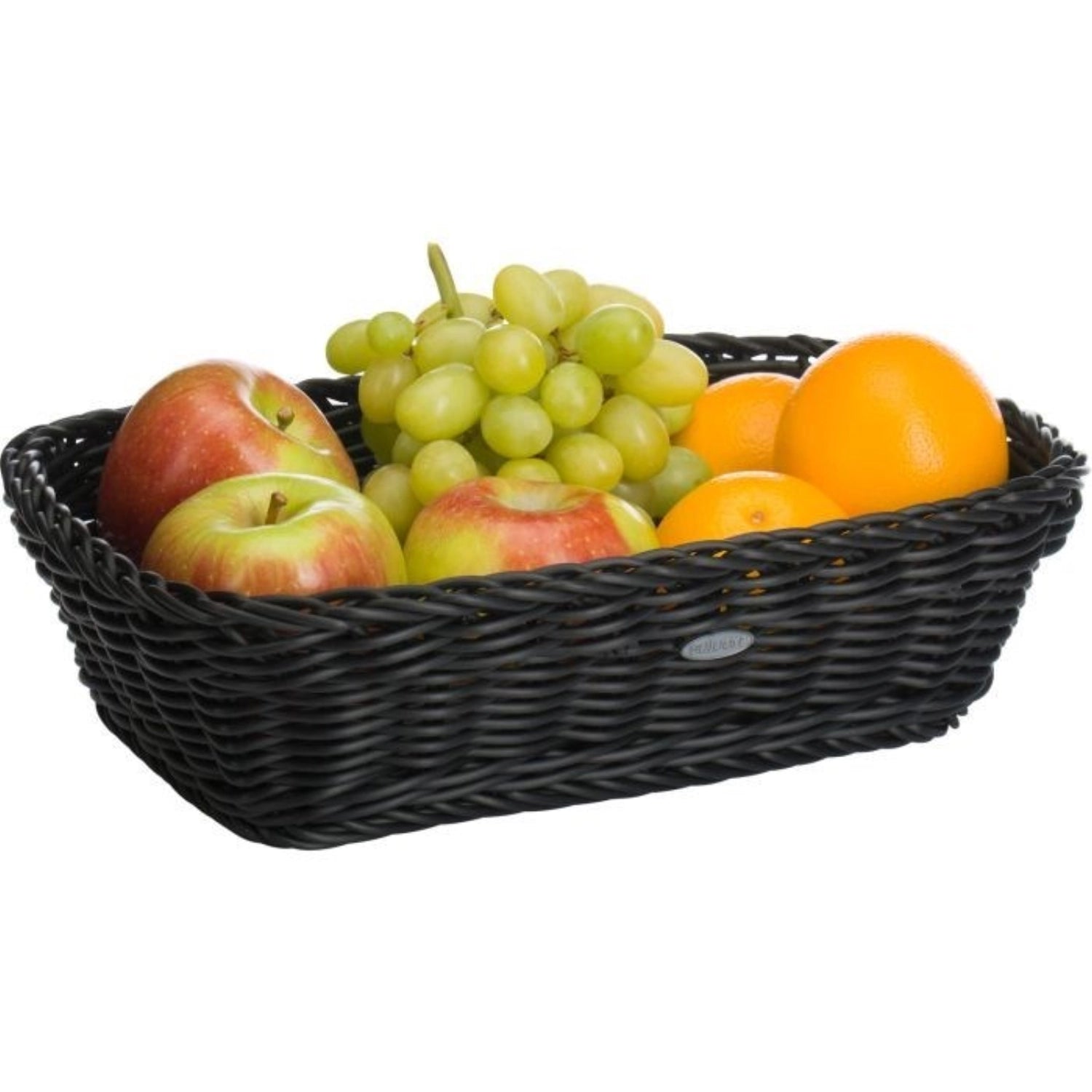 Eleganter rechteckiger Korb in Schwarz von Westmark, perfekt für die ansprechende Präsentation und Aufbewahrung von Brot und Backwaren.