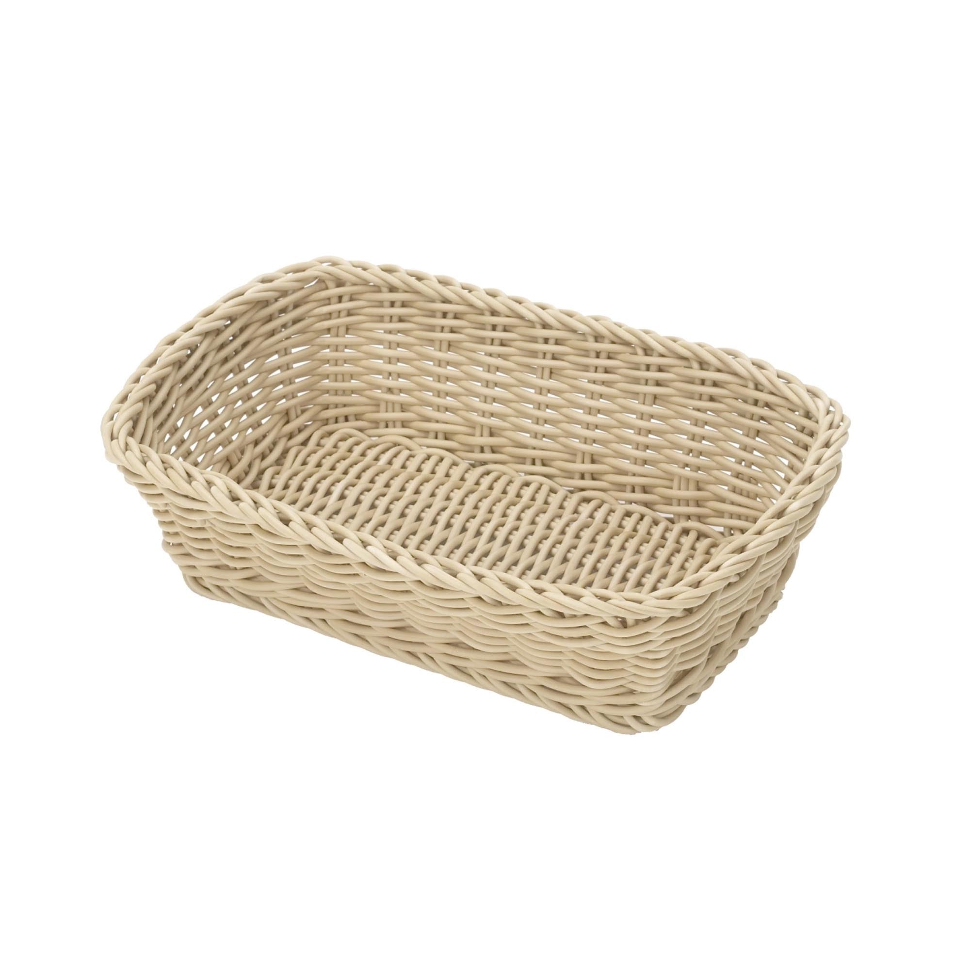 Korb rechteckig, h-beige, 31x21x9cm in Beige präsentiert im Onlineshop von KAQTU Design AG. Aufbewahrungsbehälter ist von Westmark