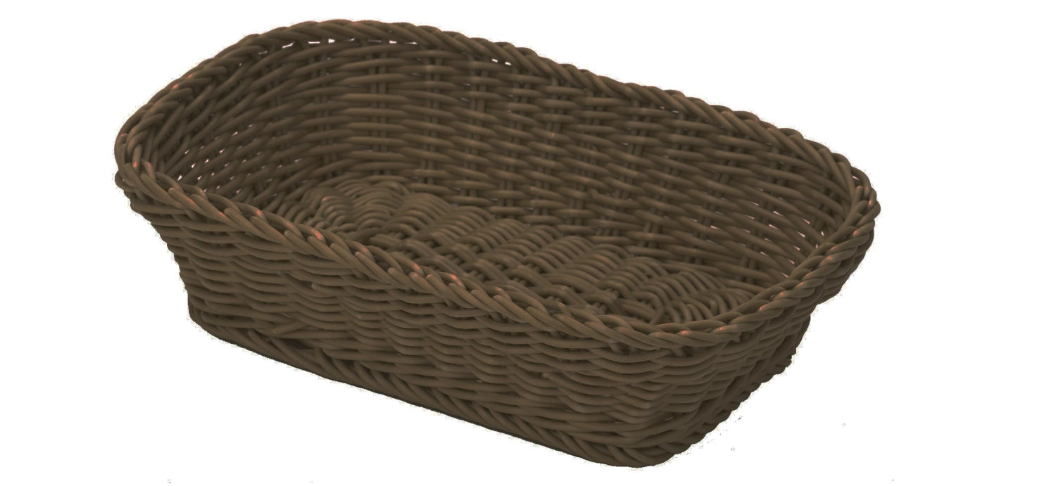 Korb rechteckig, braun, 26.5x19x7cm in Braun präsentiert im Onlineshop von KAQTU Design AG. Brotkorb ist von Westmark