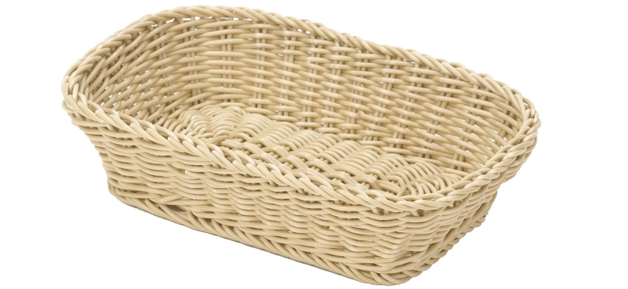 Korb rechteckig, h-beige, 26.5x19x7cm in Beige präsentiert im Onlineshop von KAQTU Design AG. Aufbewahrungsbehälter ist von Westmark
