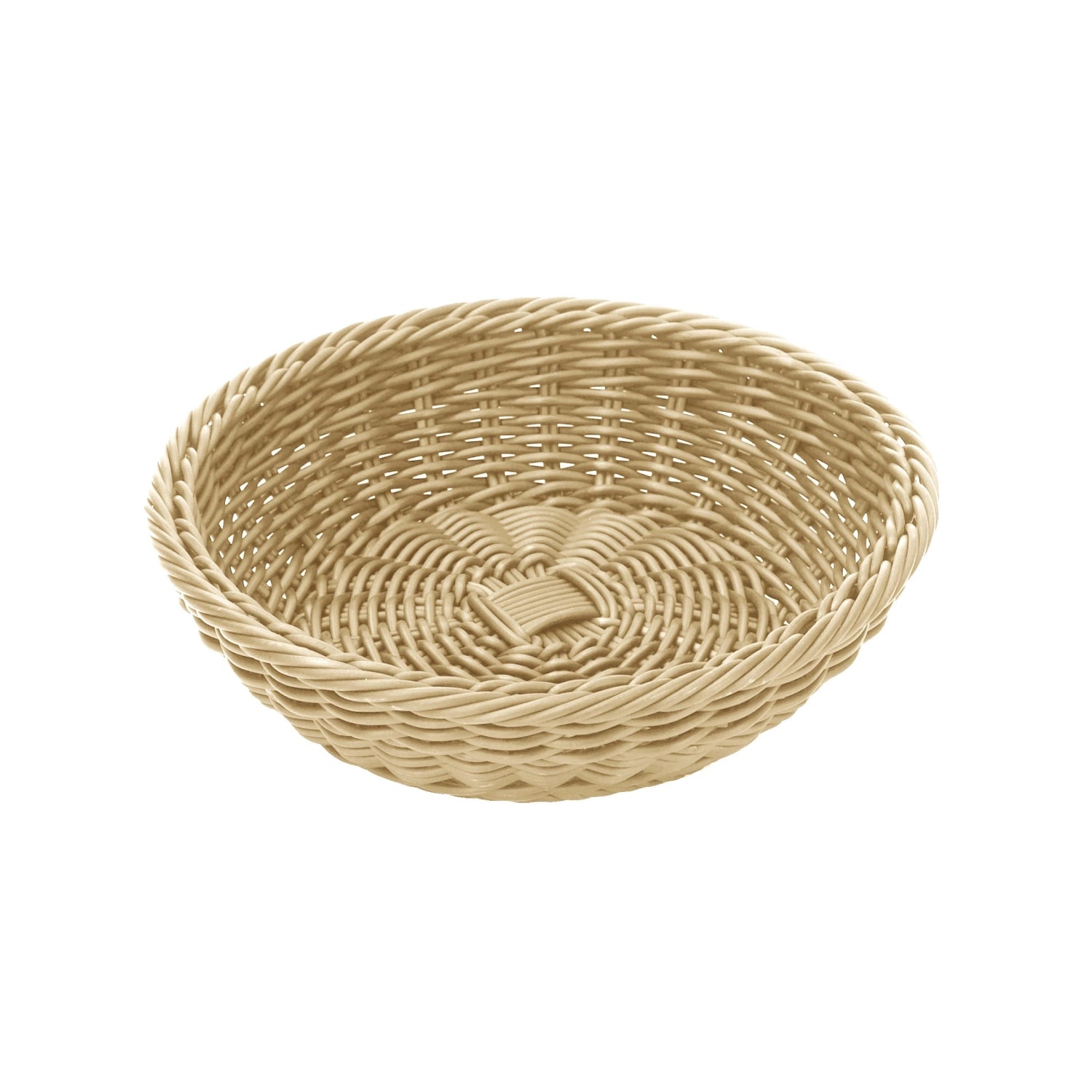 Bol rond, h-beige, 29x8cm