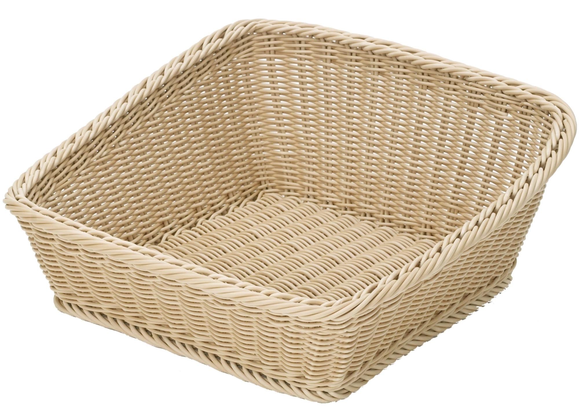 Präsentationskorb, h-beige, 42x50x14/24cm in Beige präsentiert im Onlineshop von KAQTU Design AG. Aufbewahrungsbehälter ist von Westmark