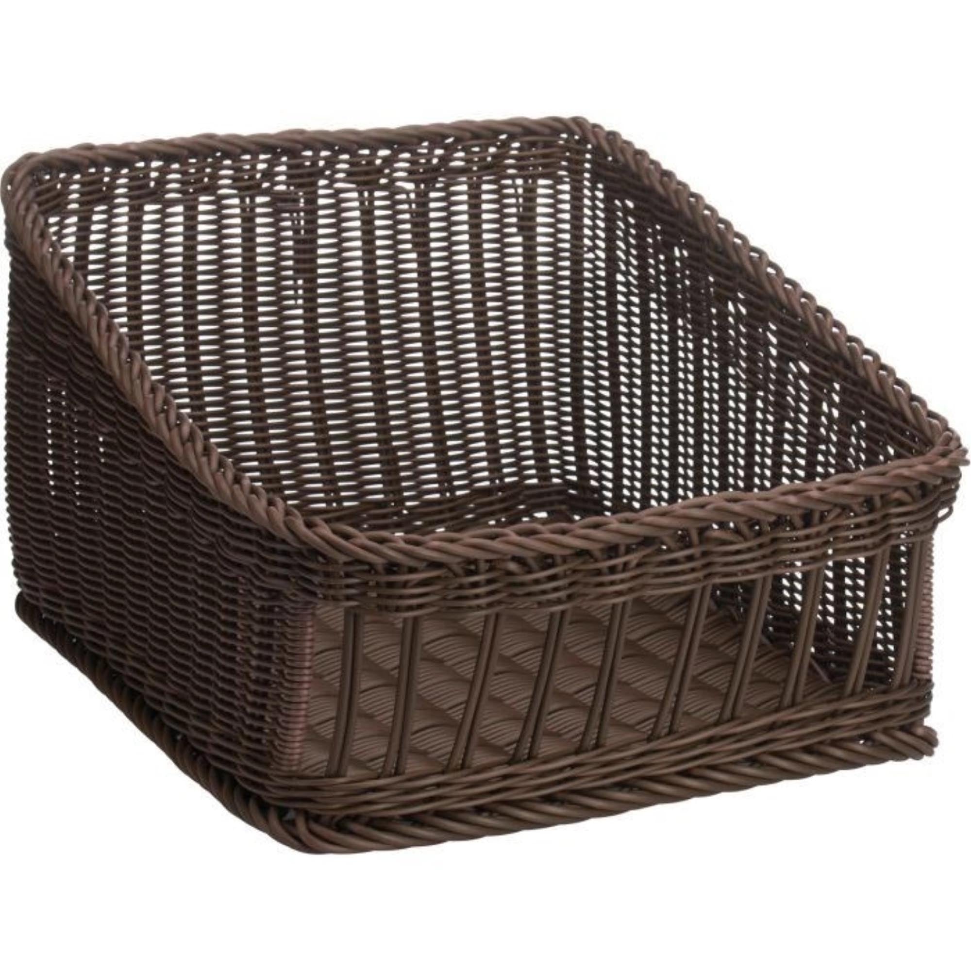 Entdecken Sie den stilvollen Präsentationskorb von Westmark in Braun (50x50x16/27 cm) – ideal für Obst, Gemüse und Brot. Hochwertiges Polypropylen, lebensmittelecht und pflegeleicht. Perfekte Präsentation für jeden Anlass!