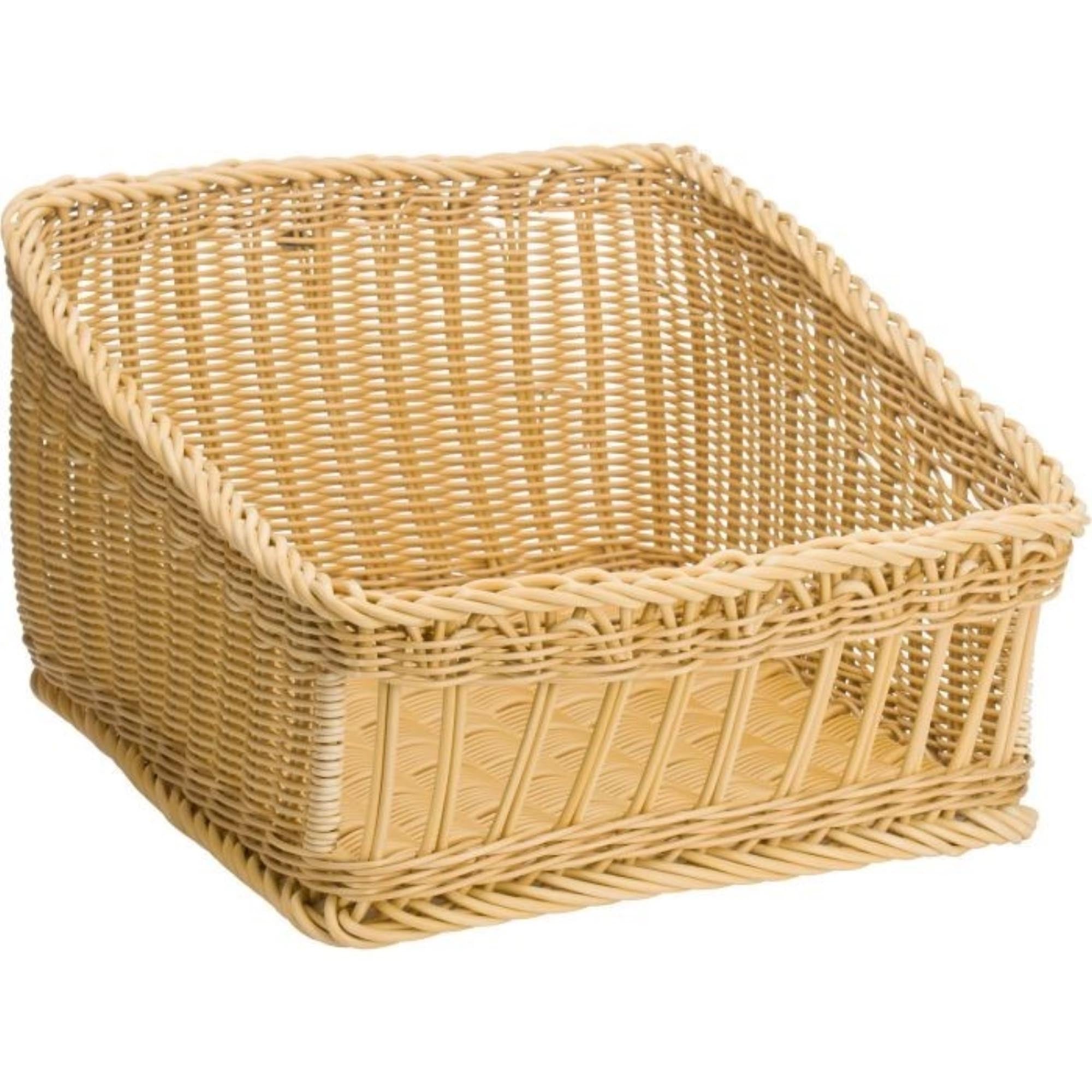 Presentation basket, H-Beige, 50x50x16/27cm