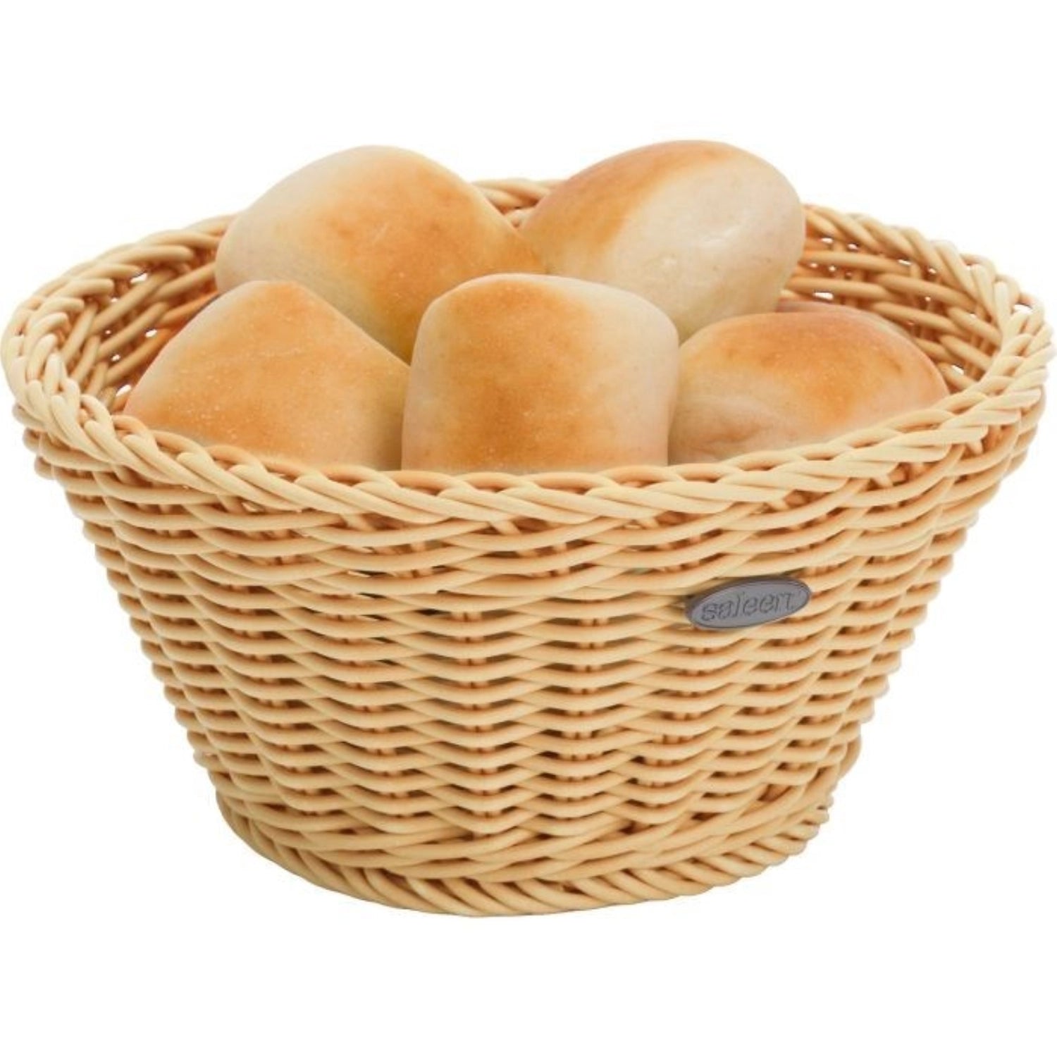 Runder, beige Aufbewahrungskorb von Westmark, 18x10 cm, ideal für Küchenutensilien oder als dekorativer Akzent in Wohnräumen.