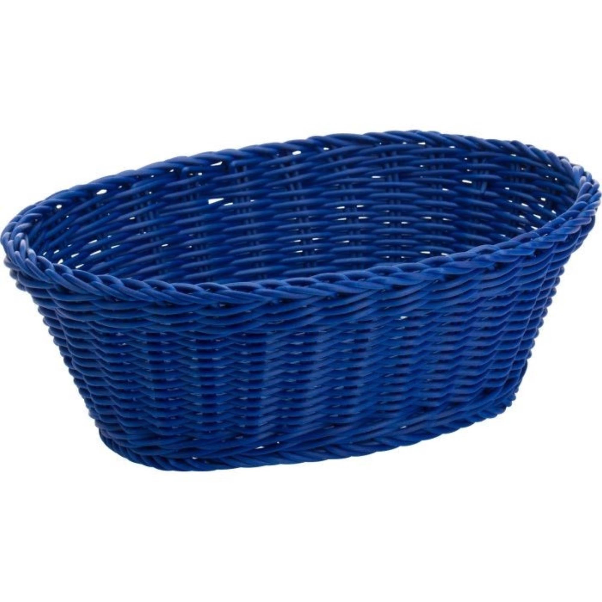 Korb oval, m-blau, 26x18,5x9cm in Blau präsentiert im Onlineshop von KAQTU Design AG. Brotkorb ist von Westmark