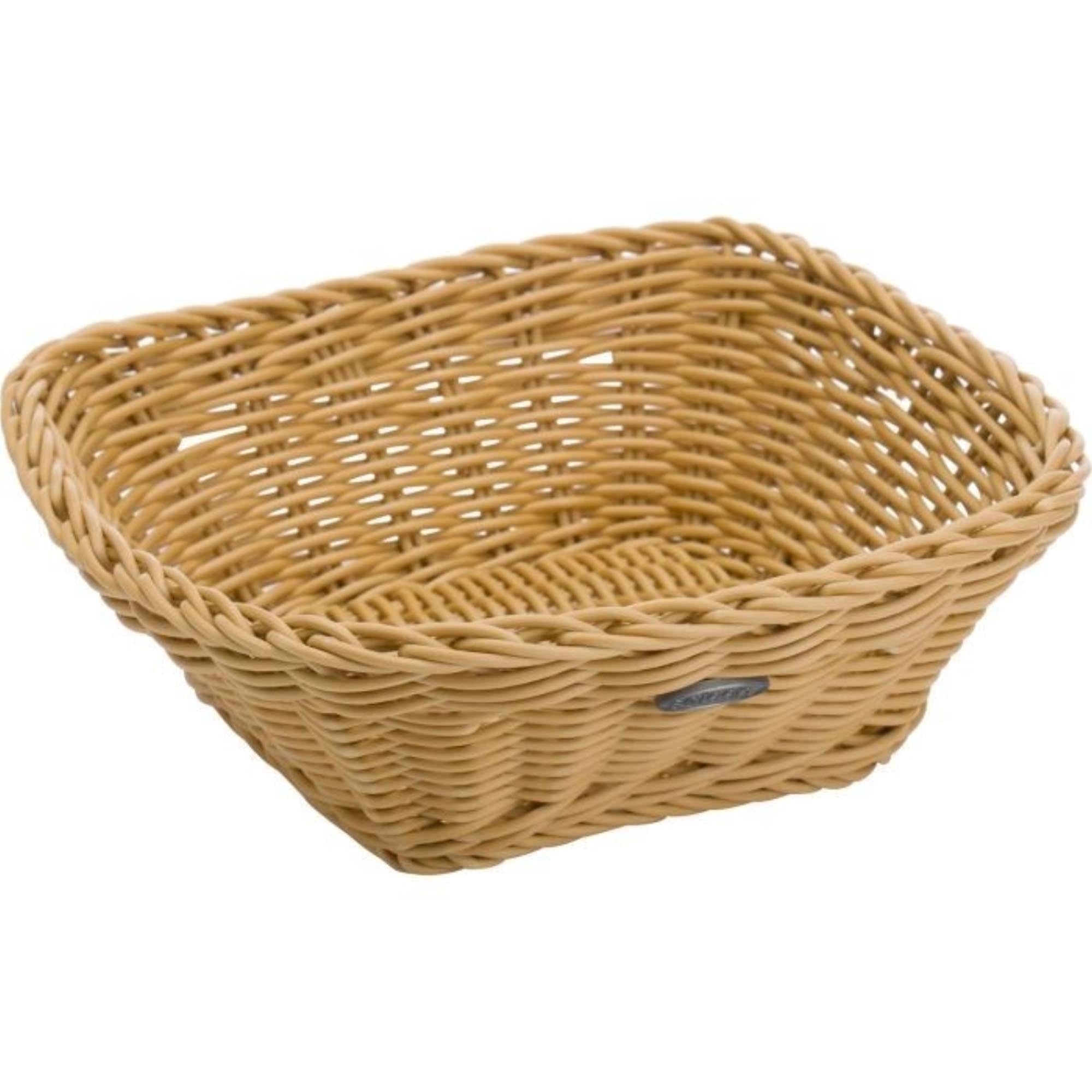 Korb quadratisch, h-beige, 19x19x7,5cm in Beige präsentiert im Onlineshop von KAQTU Design AG. Brotkorb ist von Westmark
