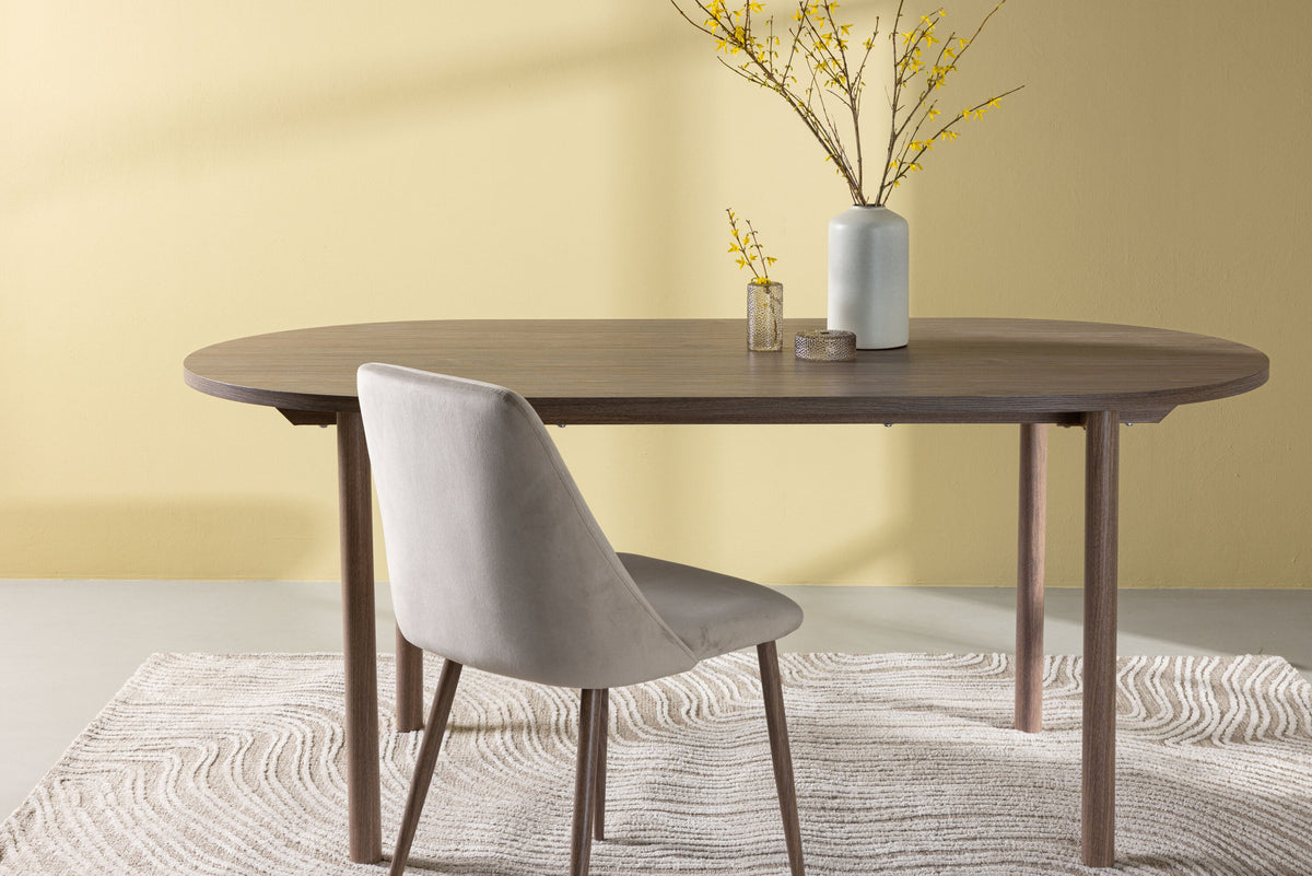 Andy Esstisch in Natur präsentiert im Onlineshop von KAQTU Design AG. Esstisch ist von Venture Home