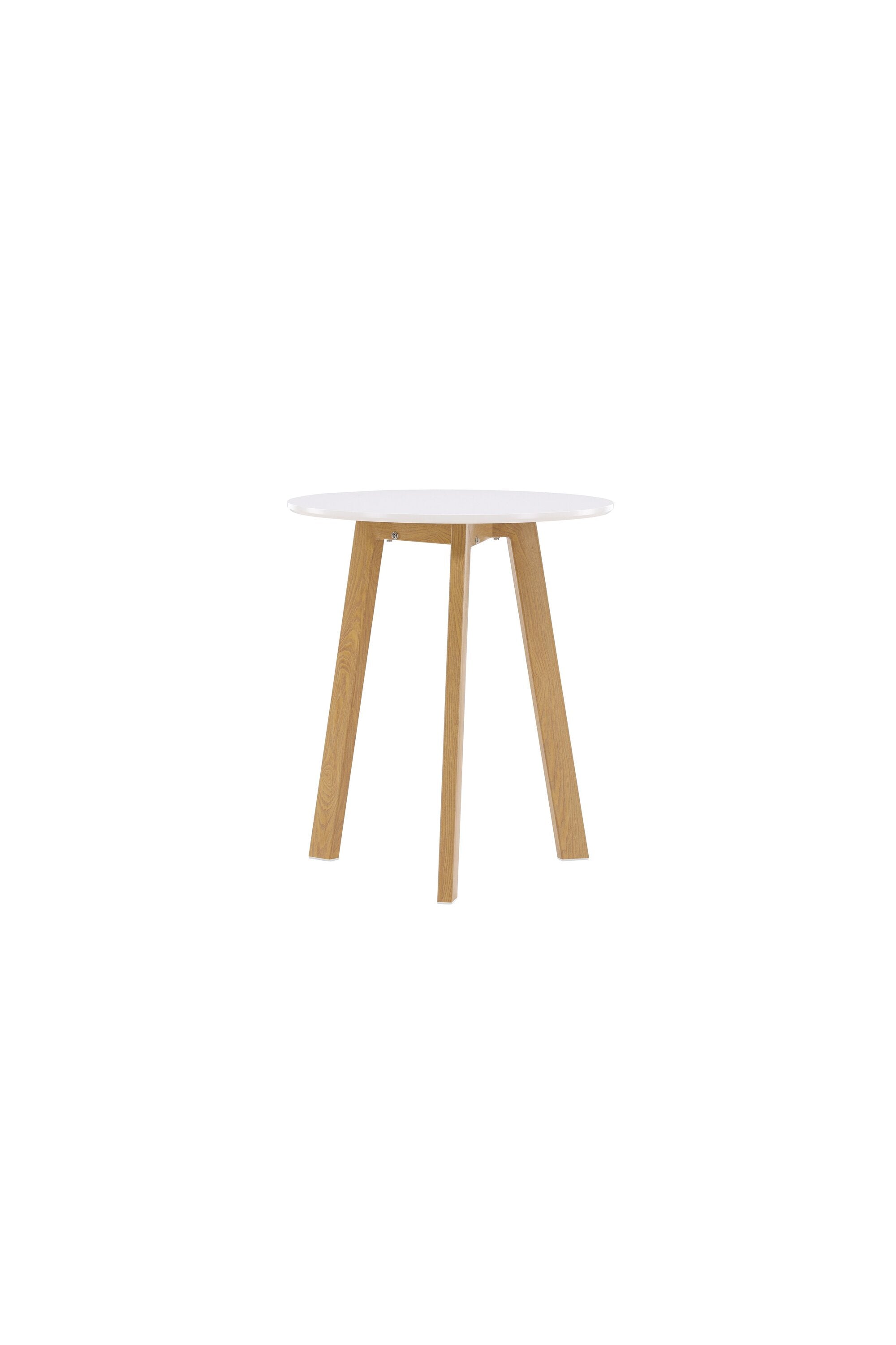 Leonora Tisch in Weiss präsentiert im Onlineshop von KAQTU Design AG. Esstisch ist von Venture Home