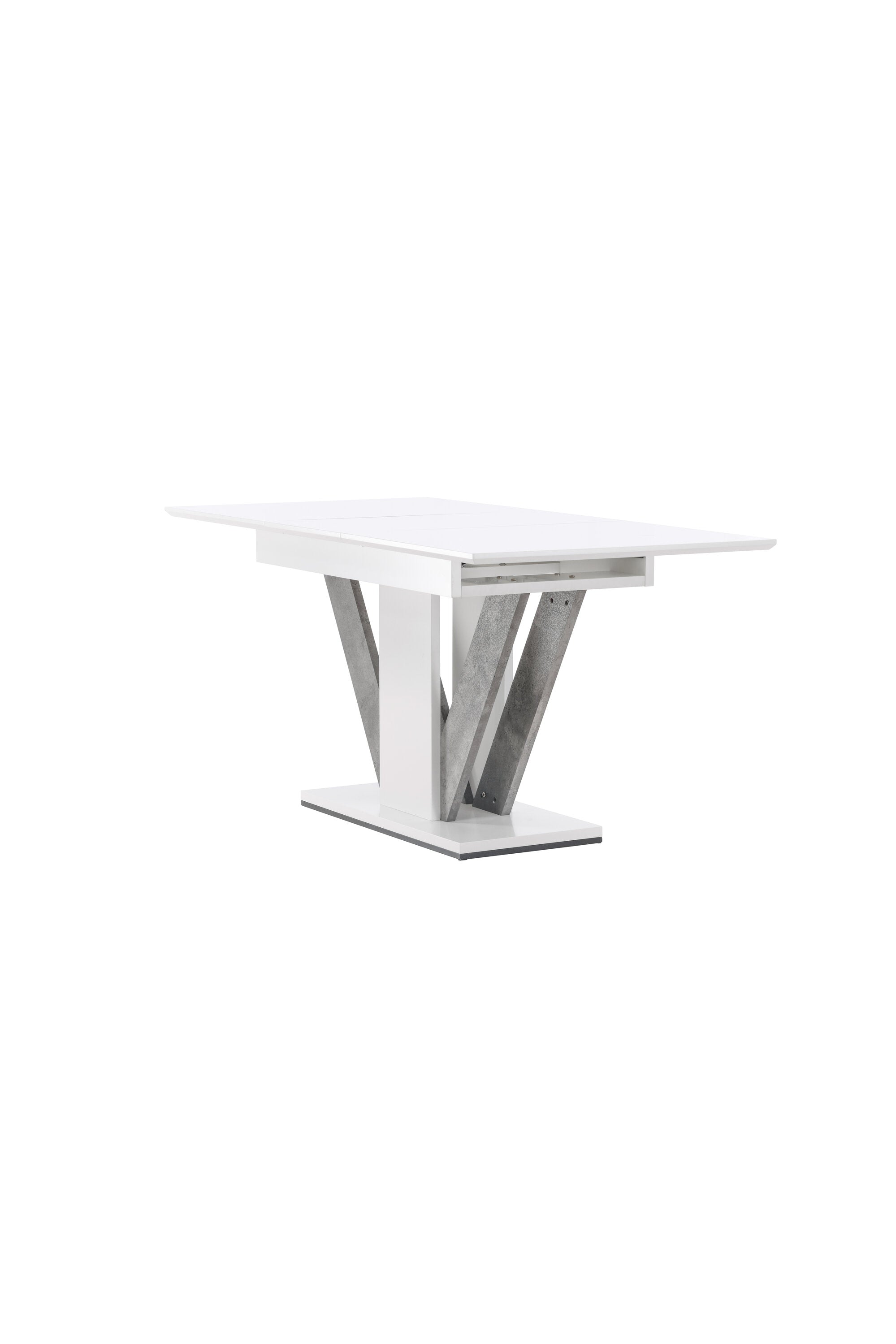 Disa Esstisch ausziehbar in Weiss präsentiert im Onlineshop von KAQTU Design AG. Esstisch ist von Venture Home