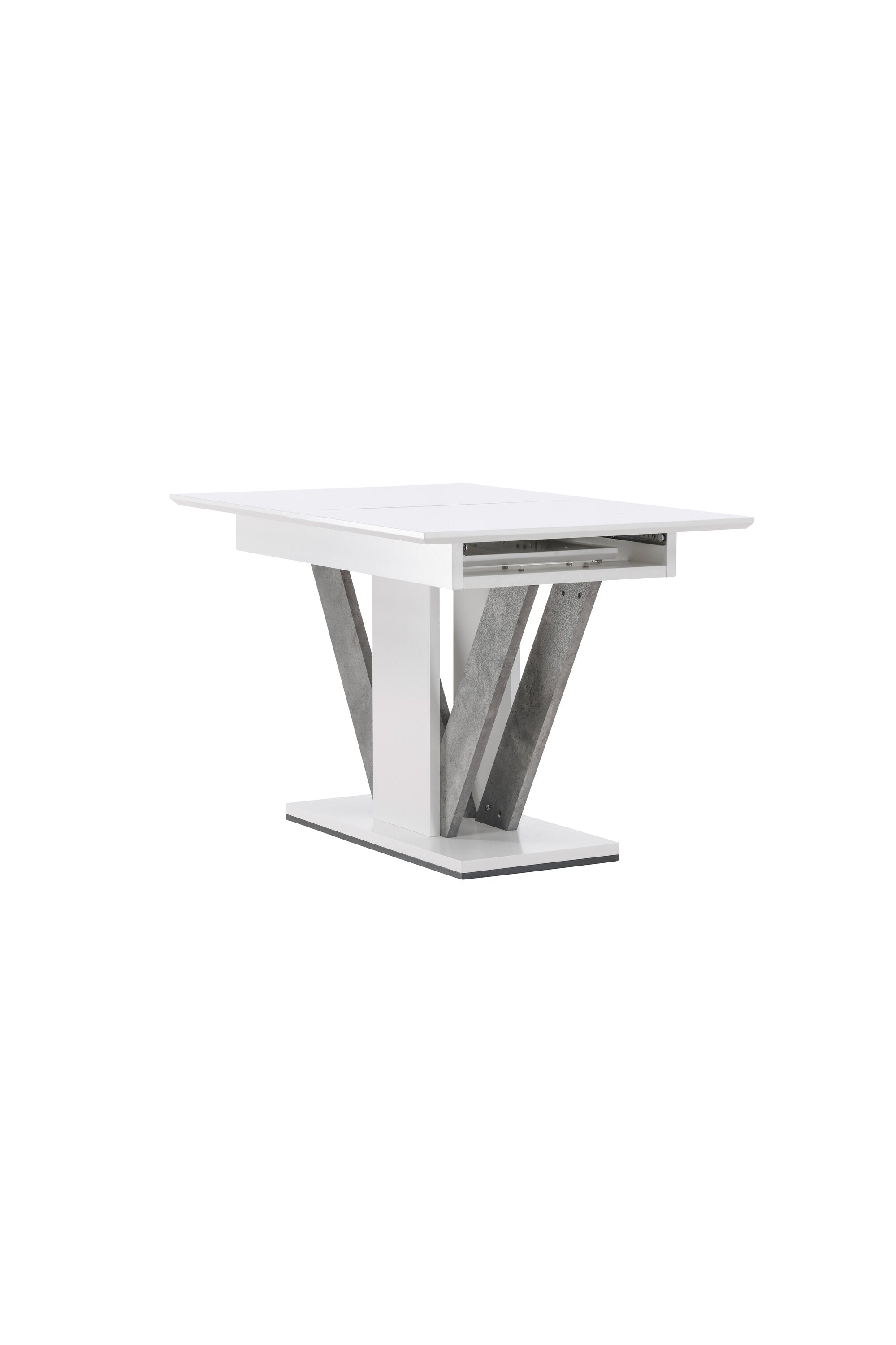 Disa Esstisch ausziehbar in Weiss präsentiert im Onlineshop von KAQTU Design AG. Esstisch ist von Venture Home