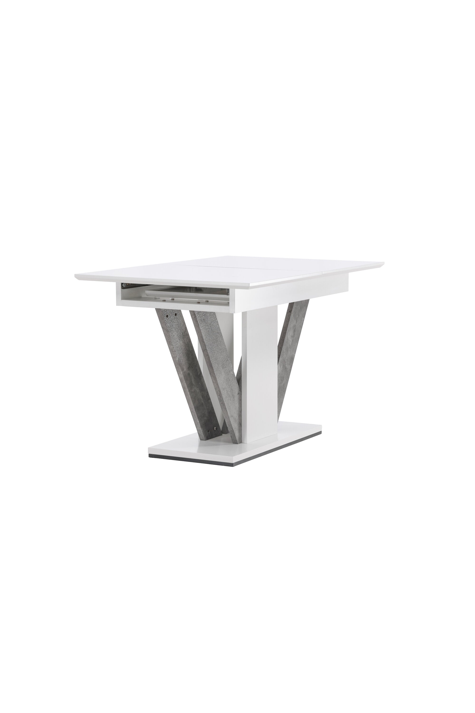 Disa Esstisch ausziehbar in Weiss präsentiert im Onlineshop von KAQTU Design AG. Esstisch ist von Venture Home