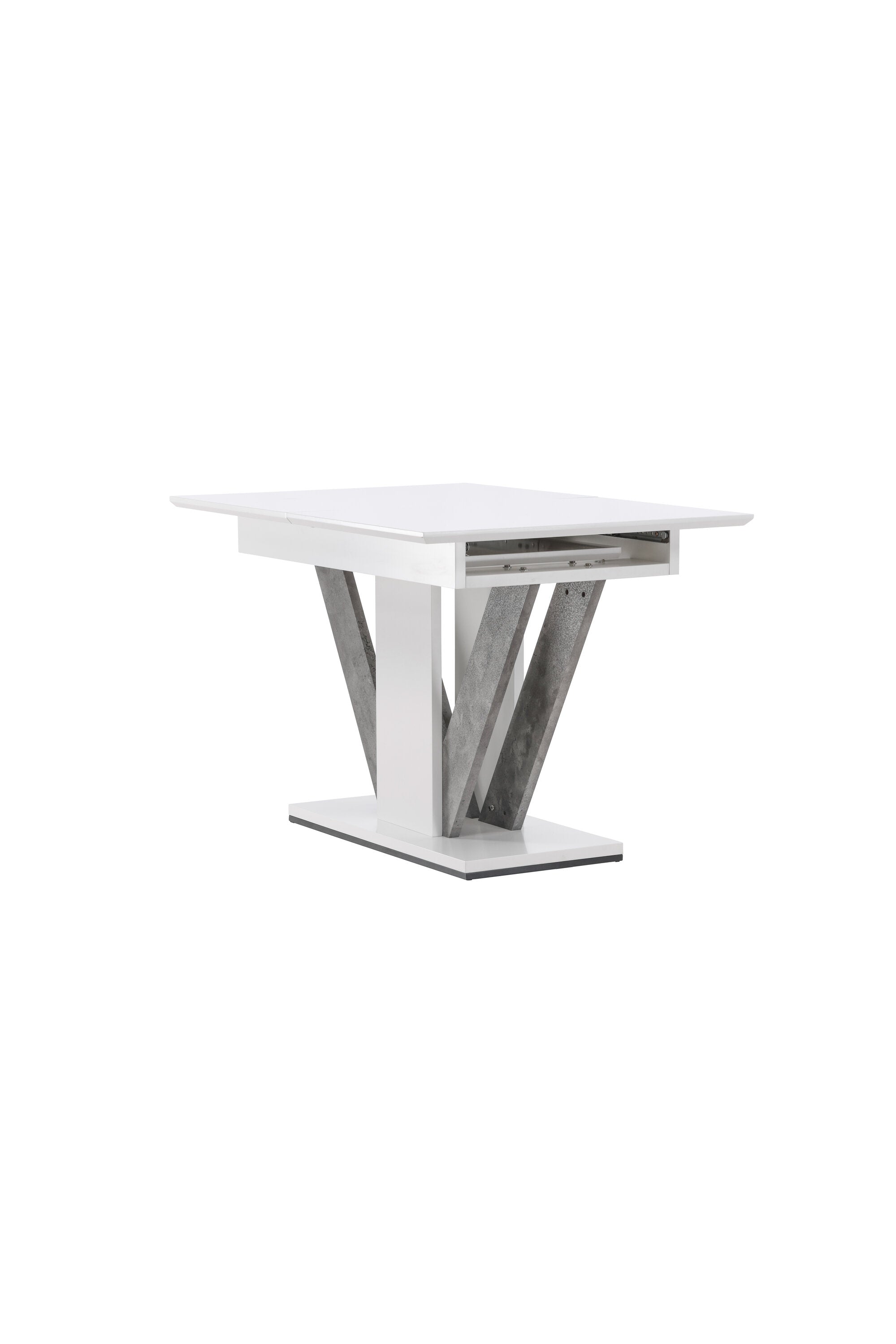 Disa Esstisch ausziehbar in Weiss präsentiert im Onlineshop von KAQTU Design AG. Esstisch ist von Venture Home