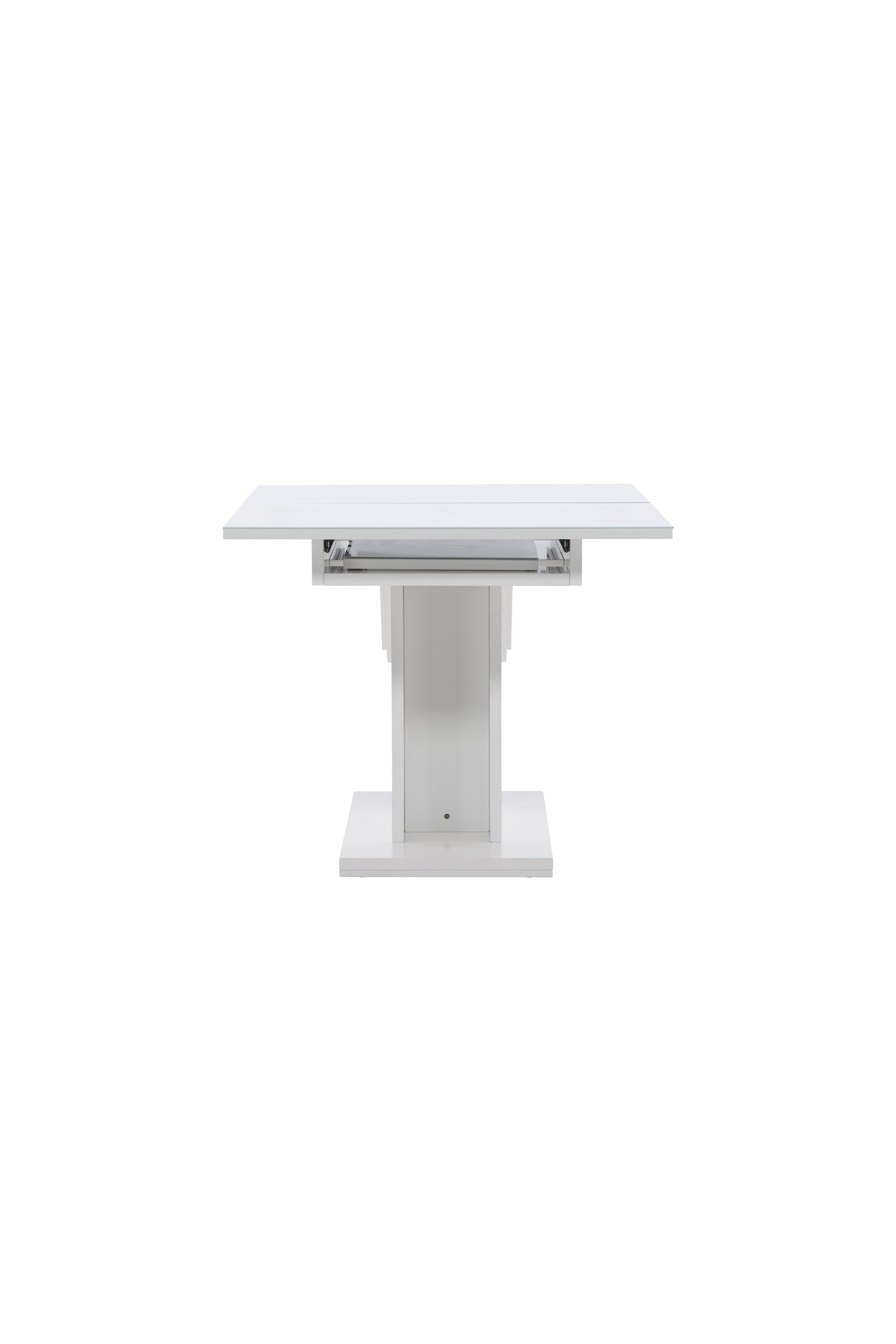 Pluto Tisch ausziehbar in Weiss präsentiert im Onlineshop von KAQTU Design AG. Esstisch ist von Venture Home