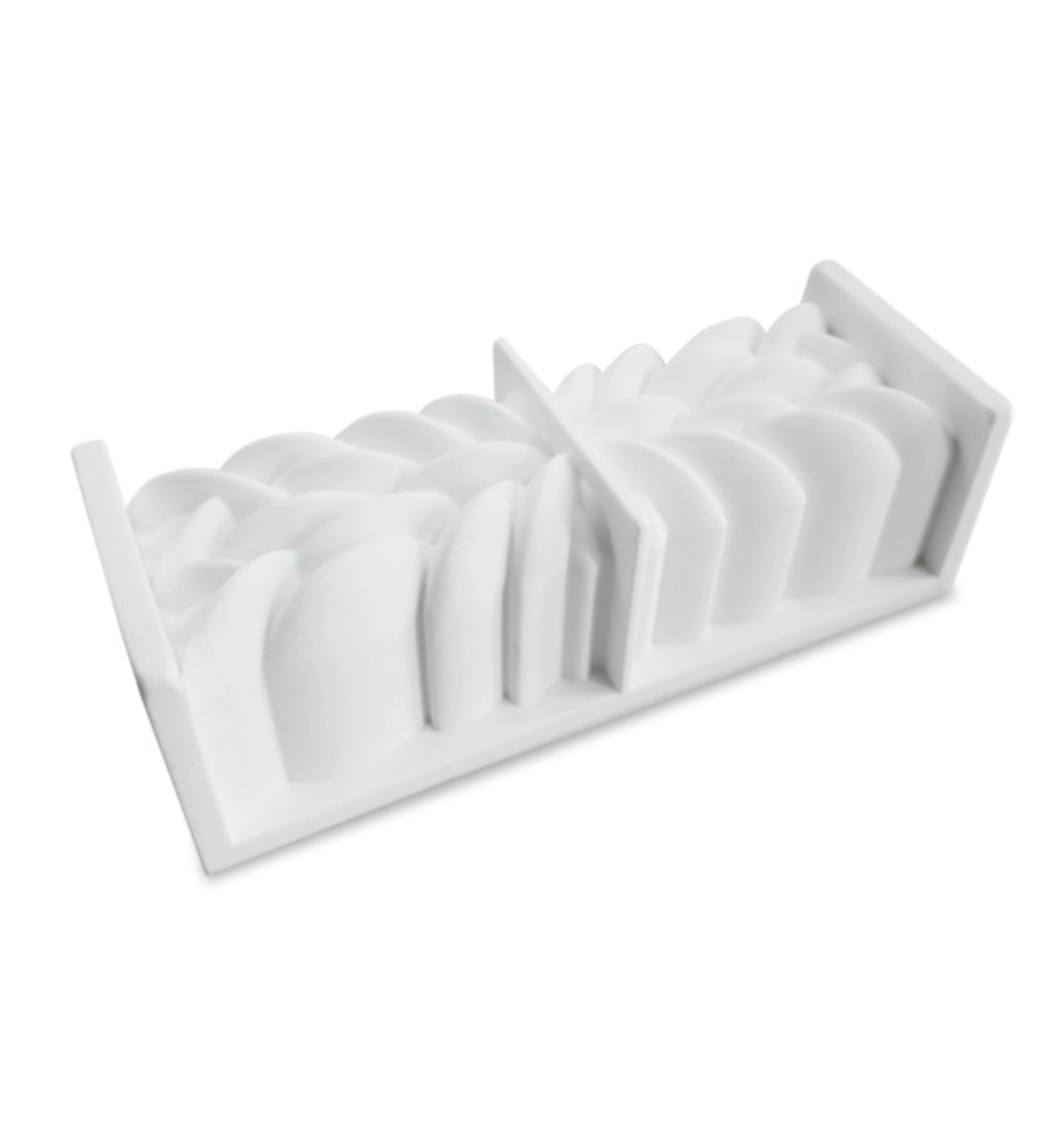 Hochwertige 3D Silikonform Bûche von Scrap Cooking, 21 cm, perfekt für beeindruckende Kuchen und festliche Anlässe.