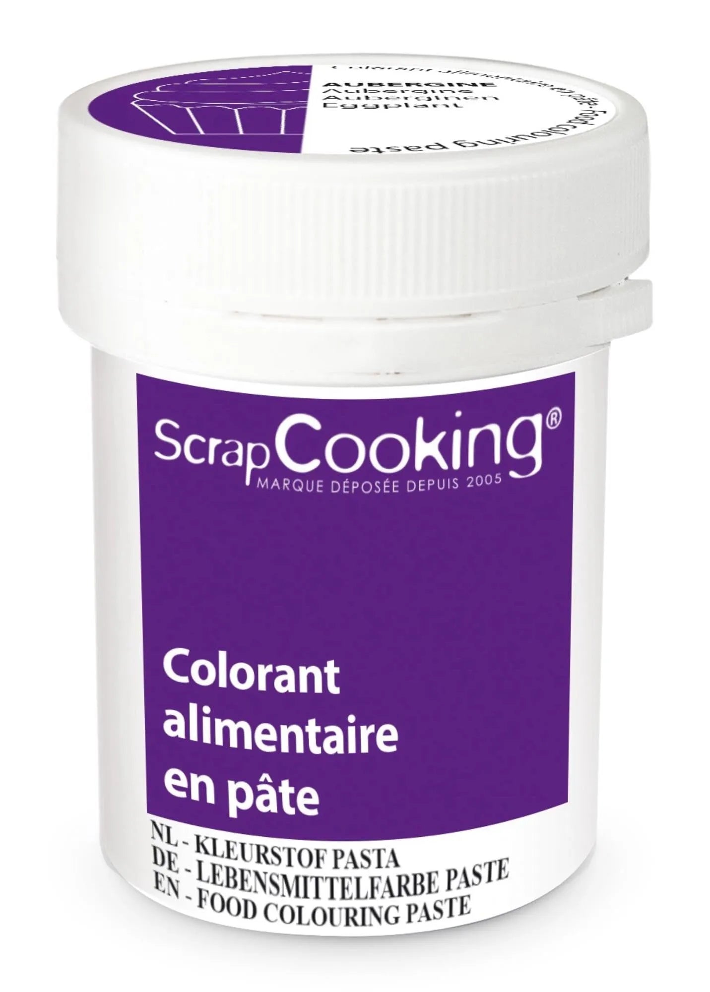 Lebensmittelfarbe Paste Violett 20g - KAQTU Design