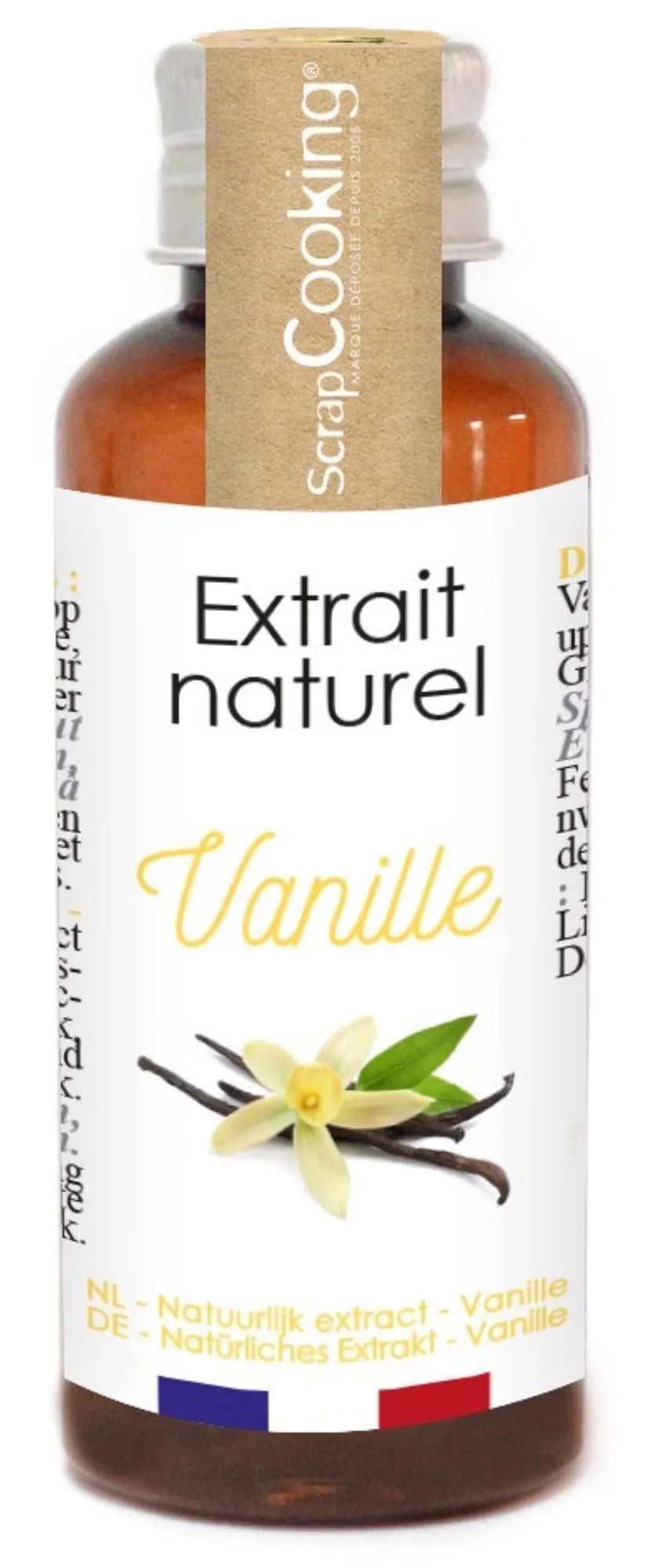 Natürliches Extrakt Vanille 40 ml - KAQTU Design