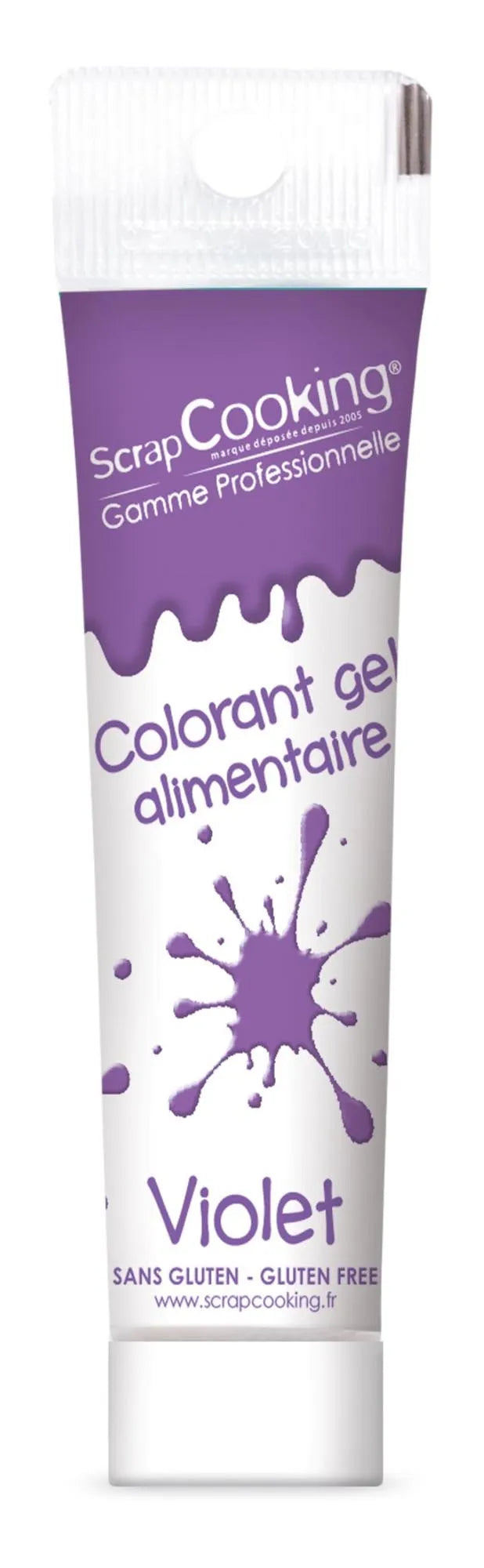 Lebensmittelfarbe Gel violett 20g - KAQTU Design