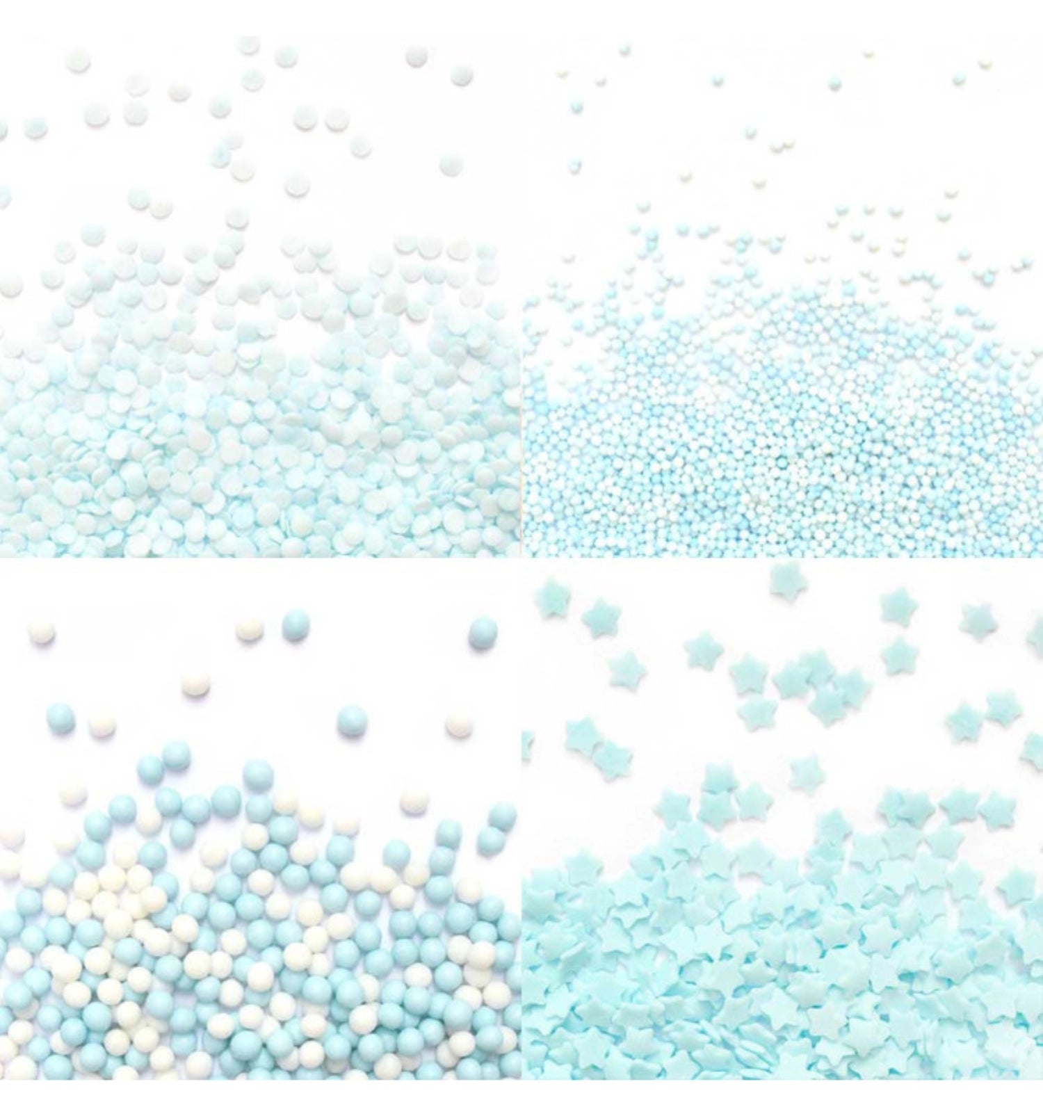 Verleihen Sie Ihren Backwerken mit dem Scrap Cooking Blue Mix Zuckerdekors Set einen eleganten Touch und süßen Genuss – ideal für jeden Anlass!