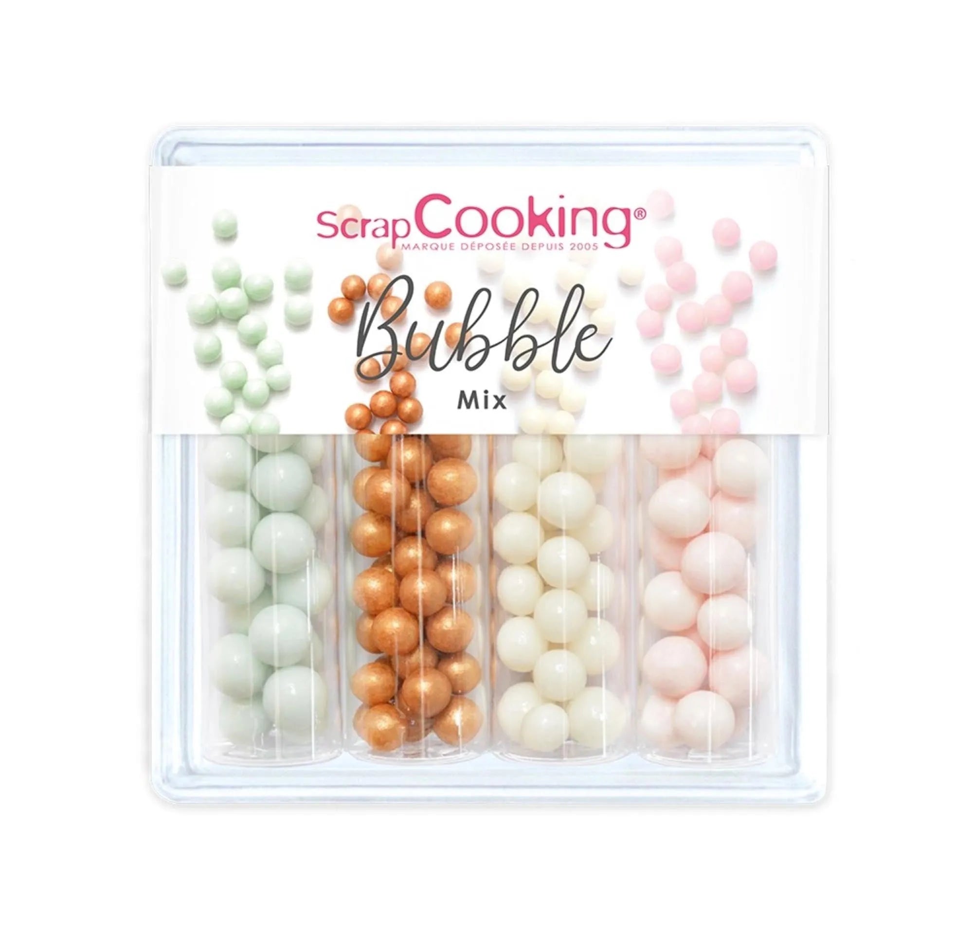 4er Set Zuckerdekors Bubble Mix 62g - KAQTU Design