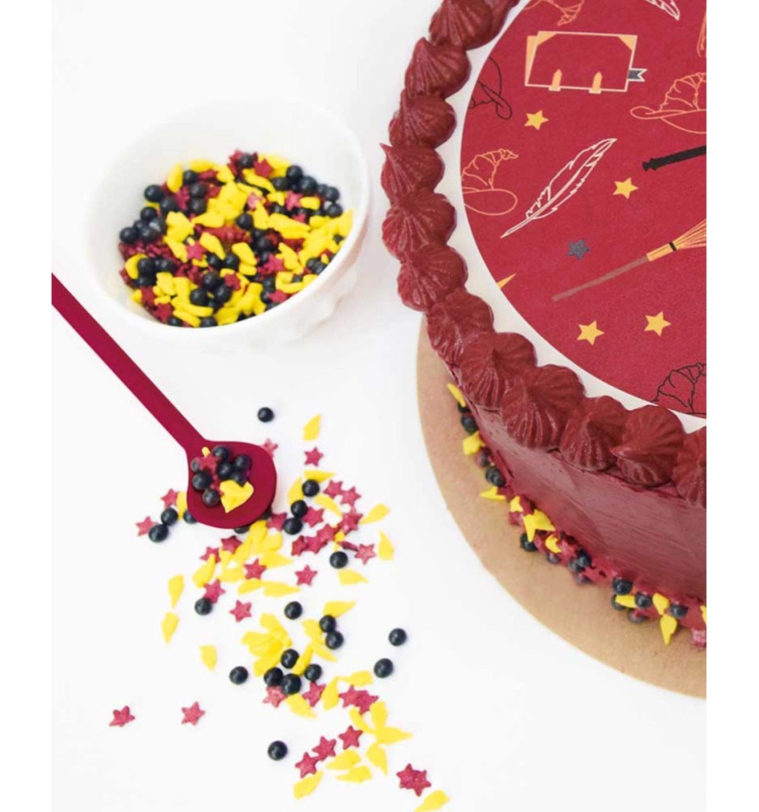 Bunte Zuckerdekore für zauberhafte Backideen von Scrap Cooking.