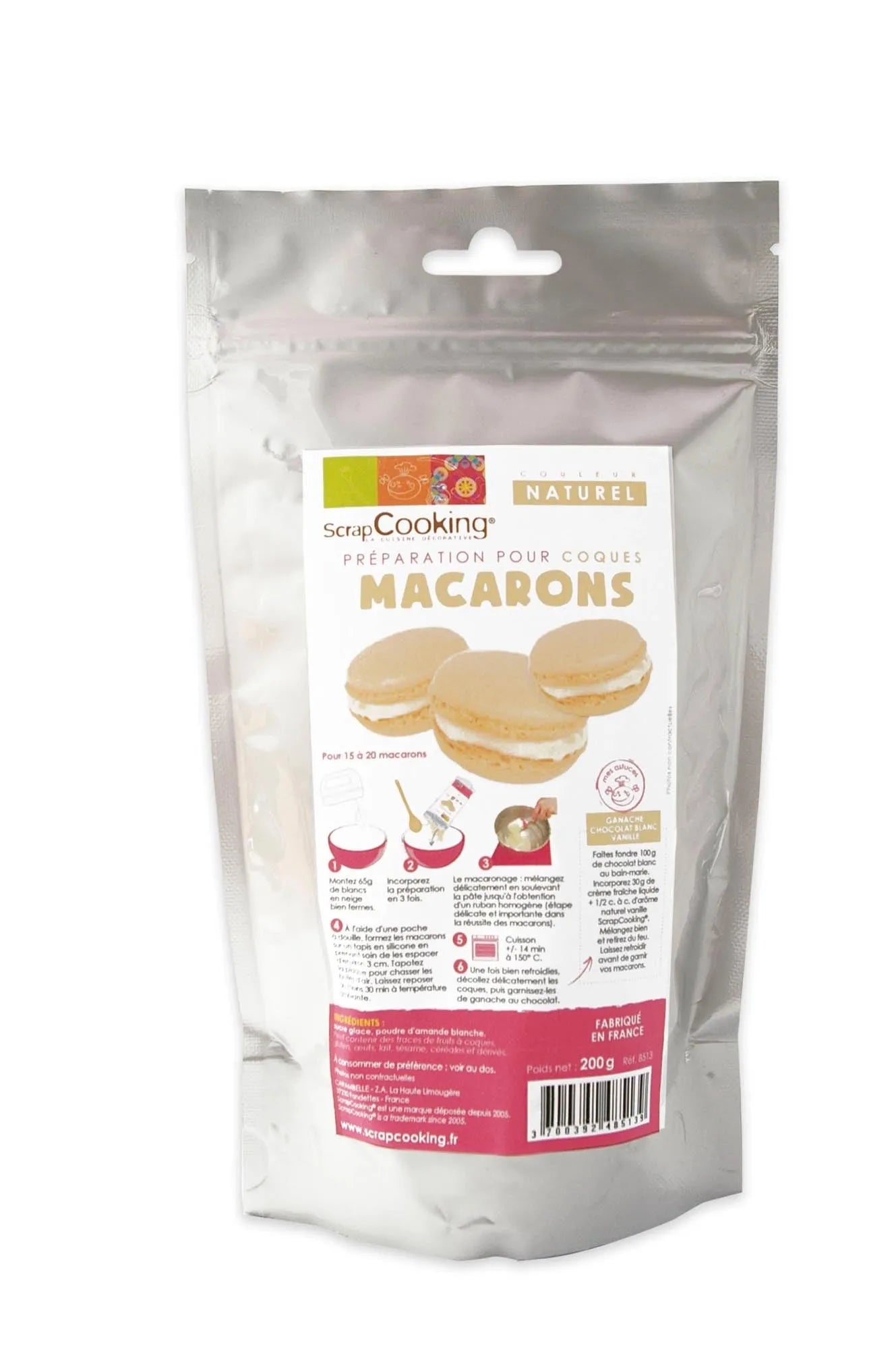 Fixteig Macarons Naturel 200g - KAQTU Design