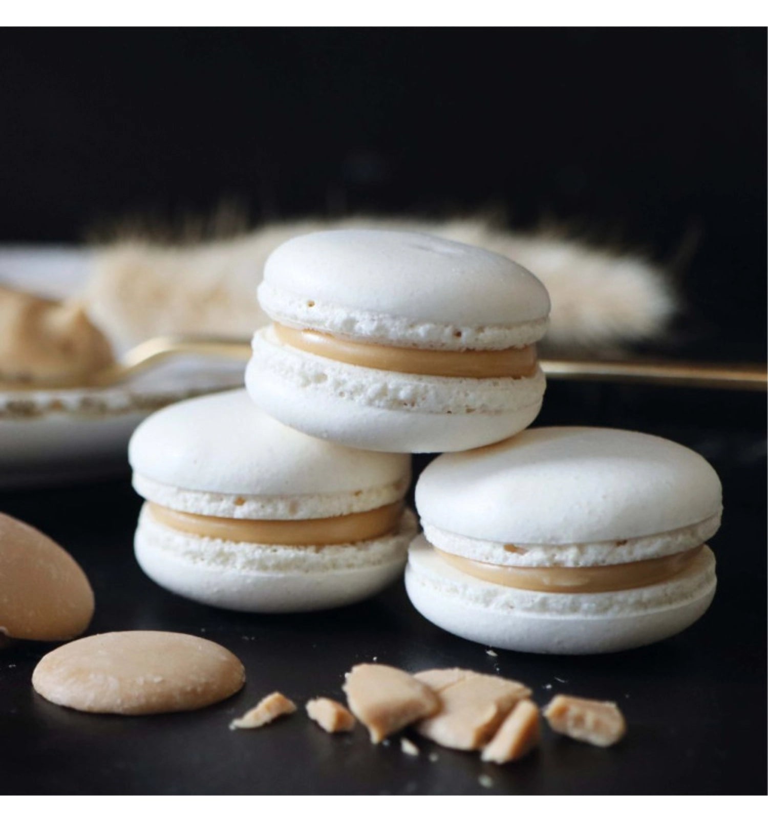 Fixteig Macarons Naturel 200g von Scrap Cooking, perfekte Backmischung für köstliche, zarte Macarons in verschiedenen Geschmacksrichtungen.