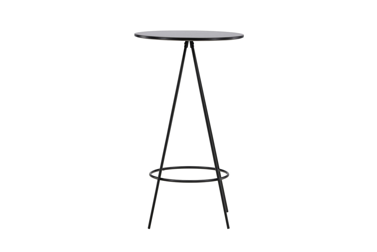 Bistro Bartisch in Schwarz präsentiert im Onlineshop von KAQTU Design AG. Hochtisch ist von Venture Home