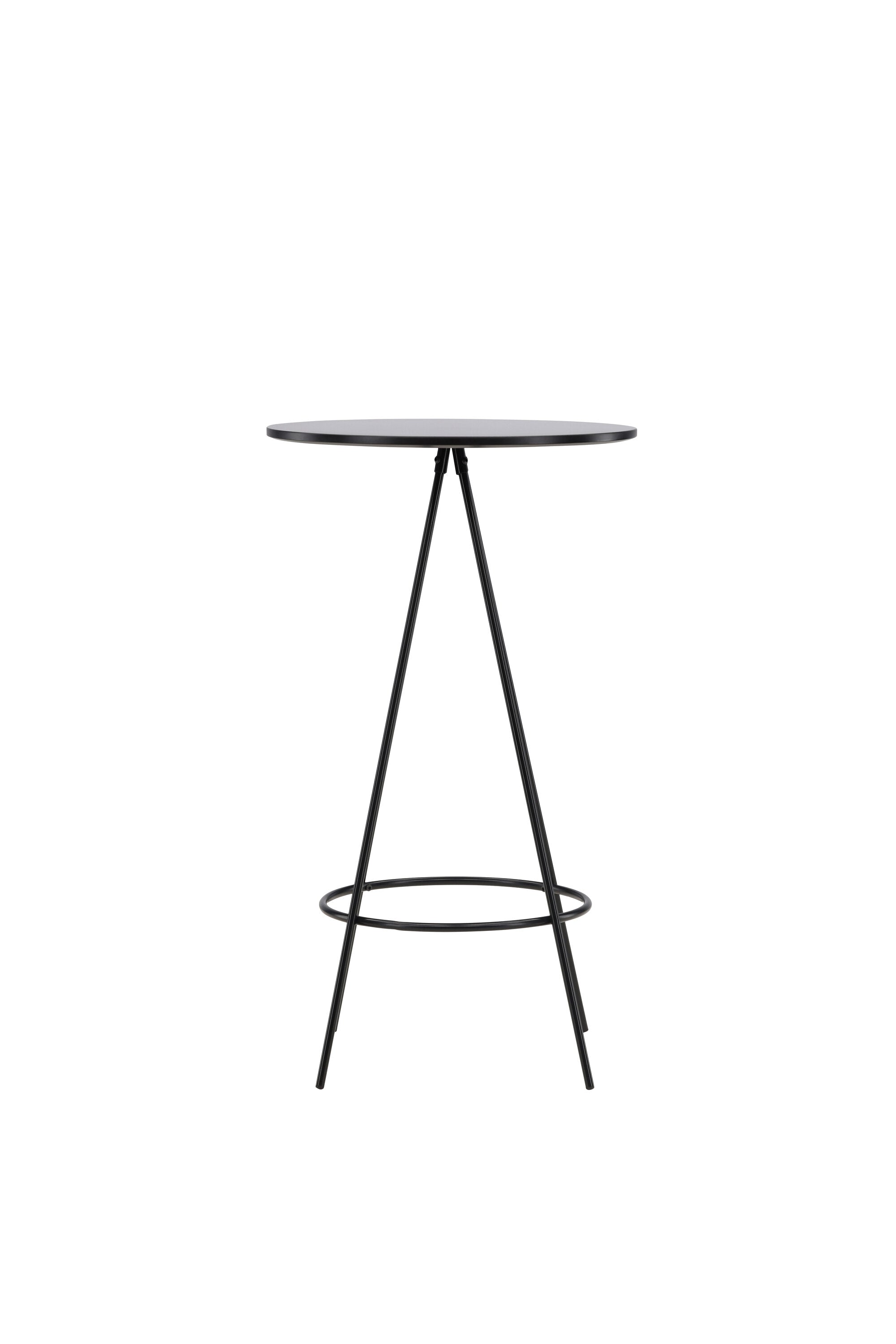 Bistro Bartisch in Schwarz präsentiert im Onlineshop von KAQTU Design AG. Hochtisch ist von Venture Home