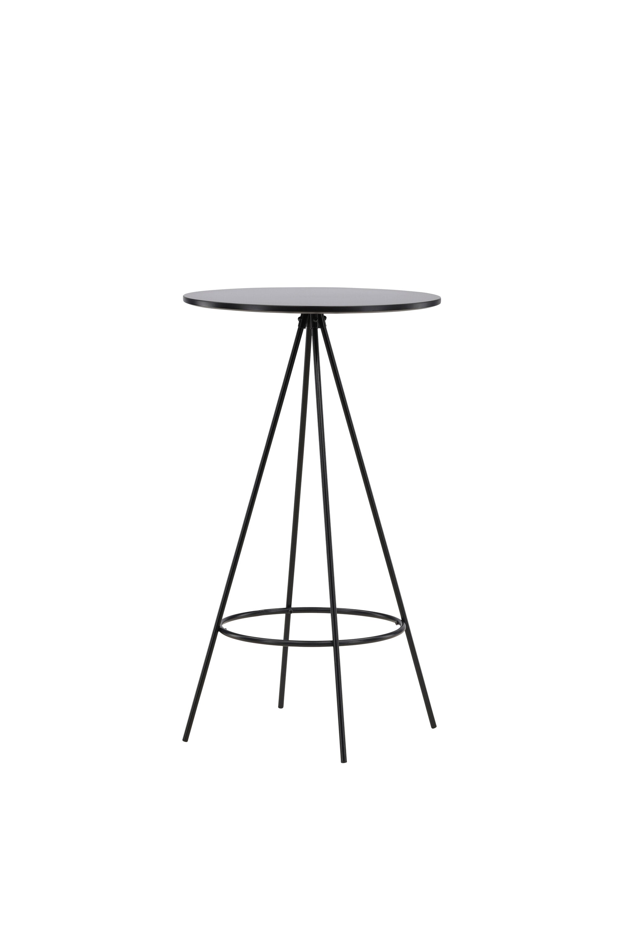 Bistro Bartisch in Schwarz präsentiert im Onlineshop von KAQTU Design AG. Hochtisch ist von Venture Home