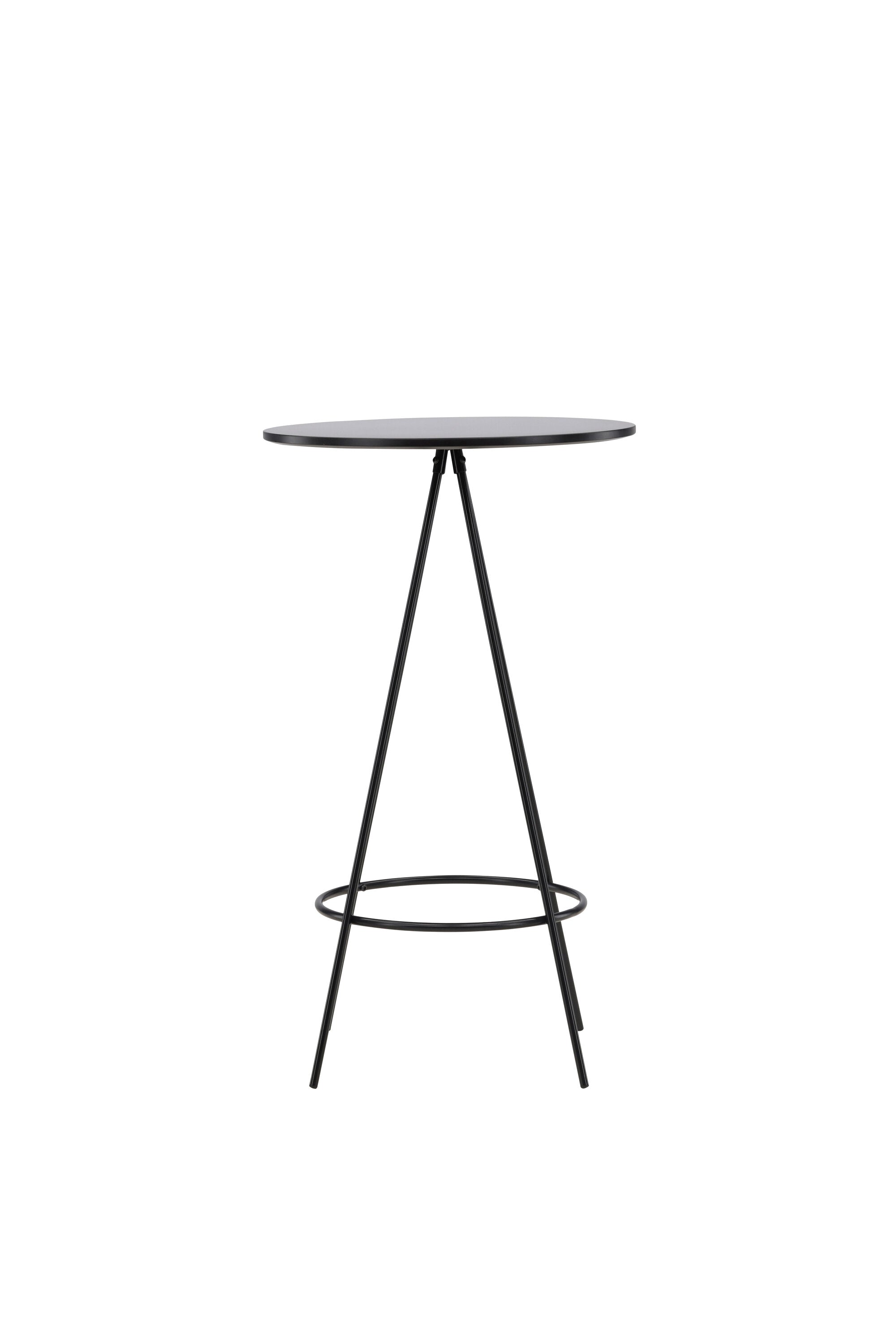Bistro Bartisch in Schwarz präsentiert im Onlineshop von KAQTU Design AG. Hochtisch ist von Venture Home