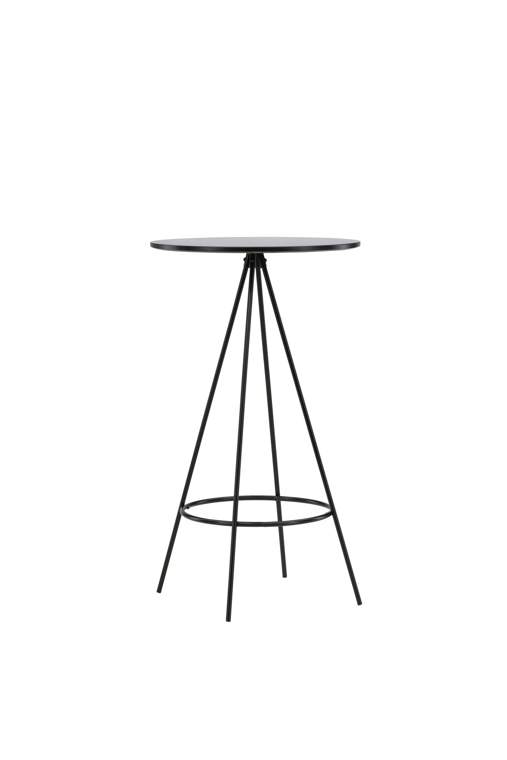 Bistro Bartisch in Schwarz präsentiert im Onlineshop von KAQTU Design AG. Hochtisch ist von Venture Home