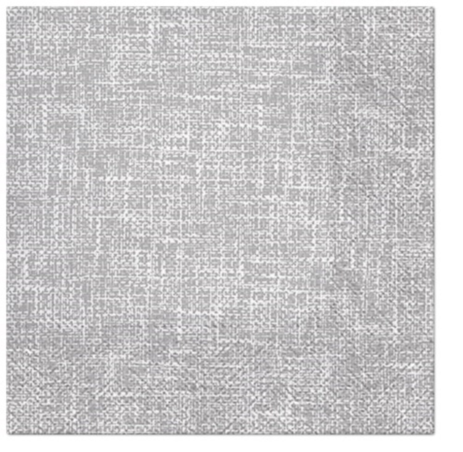 Servietten Lunch 20x Linenoptik grau, 33x33cm in Silber präsentiert im Onlineshop von KAQTU Design AG. Servietten ist von PAW