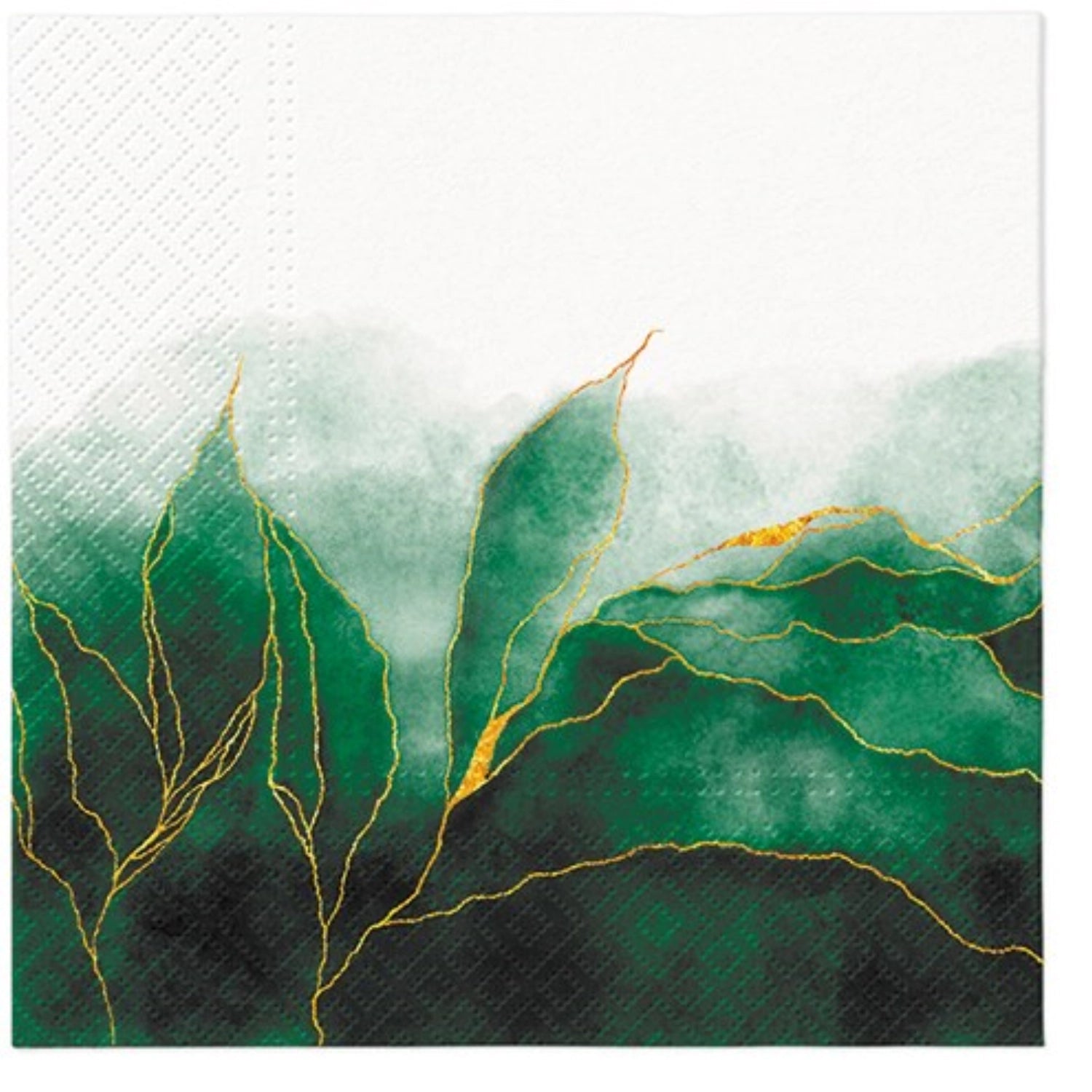 Servietten Lunch 20x Green dream, 33x33 cm in Mehrfarbig präsentiert im Onlineshop von KAQTU Design AG. Servietten ist von PAW