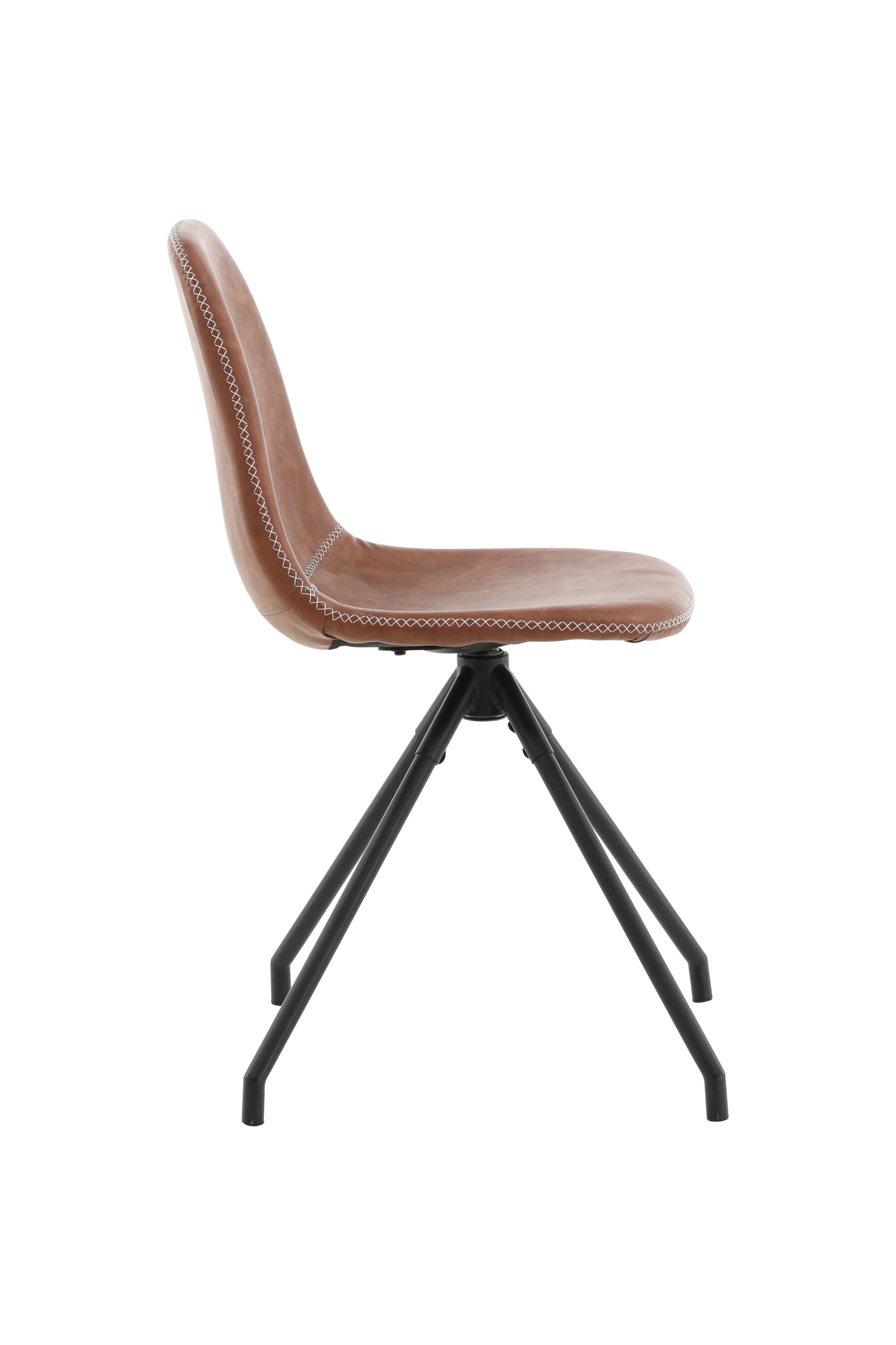 Polar Drehstuhl in Braun präsentiert im Onlineshop von KAQTU Design AG. Drehstuhl ist von Venture Home