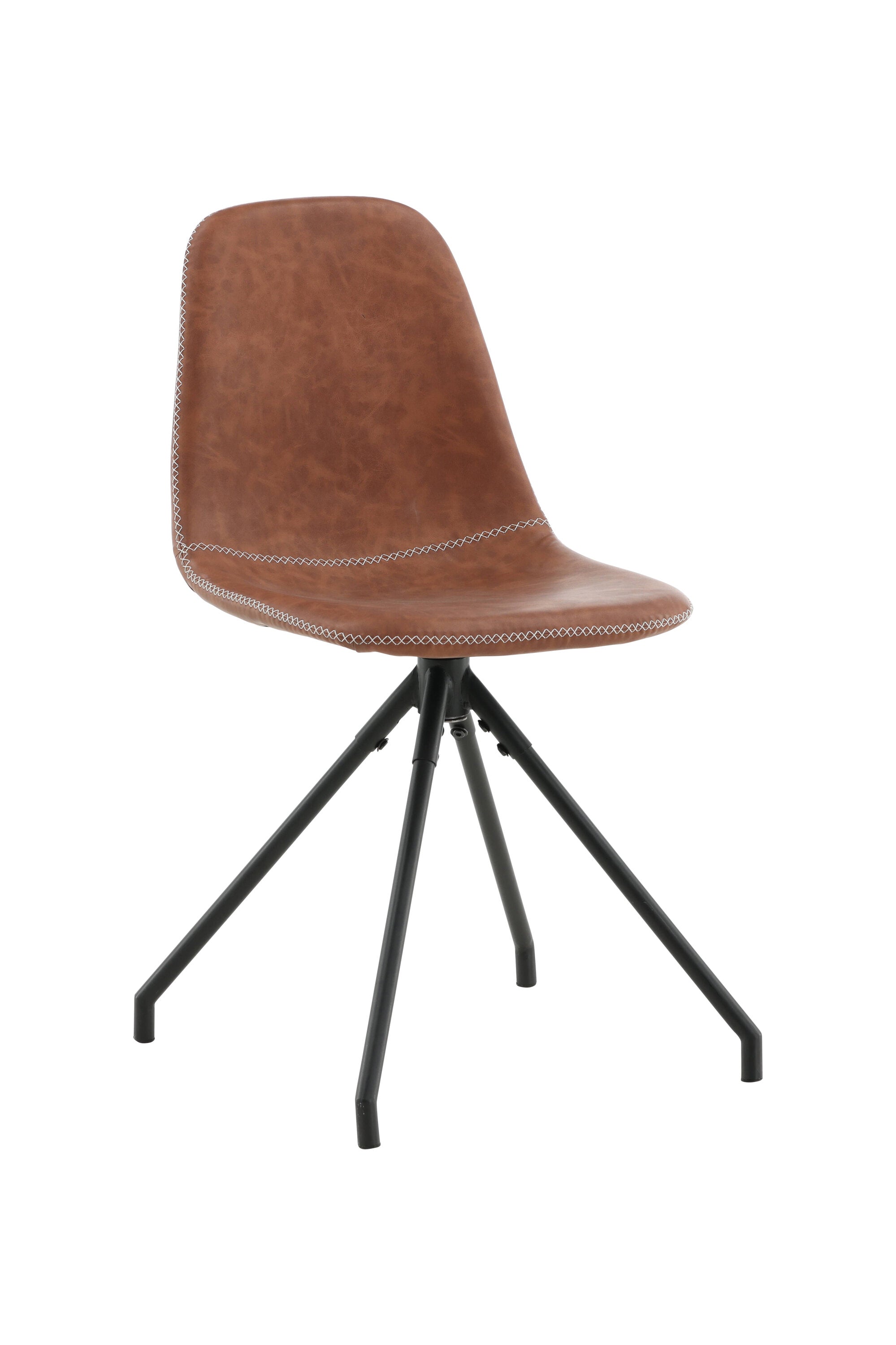Polar Drehstuhl in Braun präsentiert im Onlineshop von KAQTU Design AG. Drehstuhl ist von Venture Home