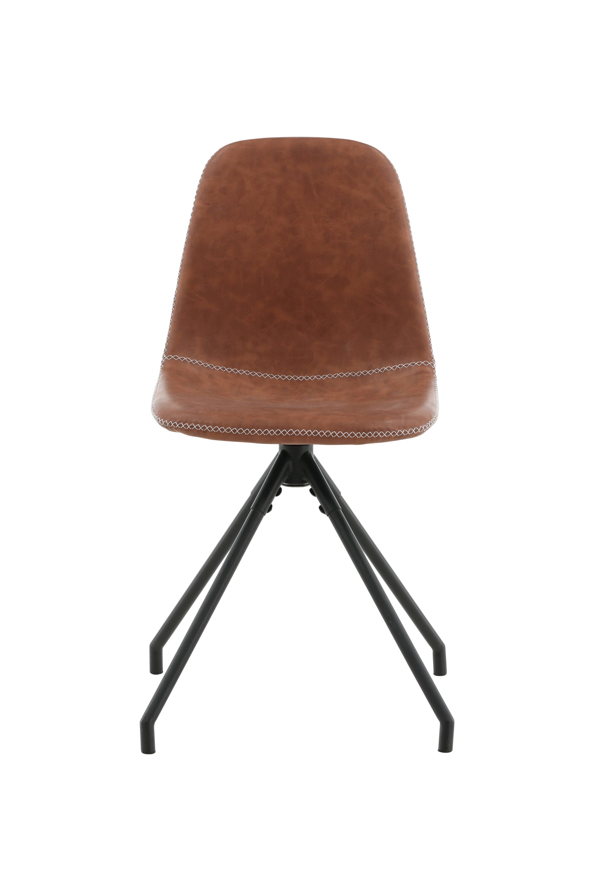 Polar Drehstuhl in Braun präsentiert im Onlineshop von KAQTU Design AG. Drehstuhl ist von Venture Home