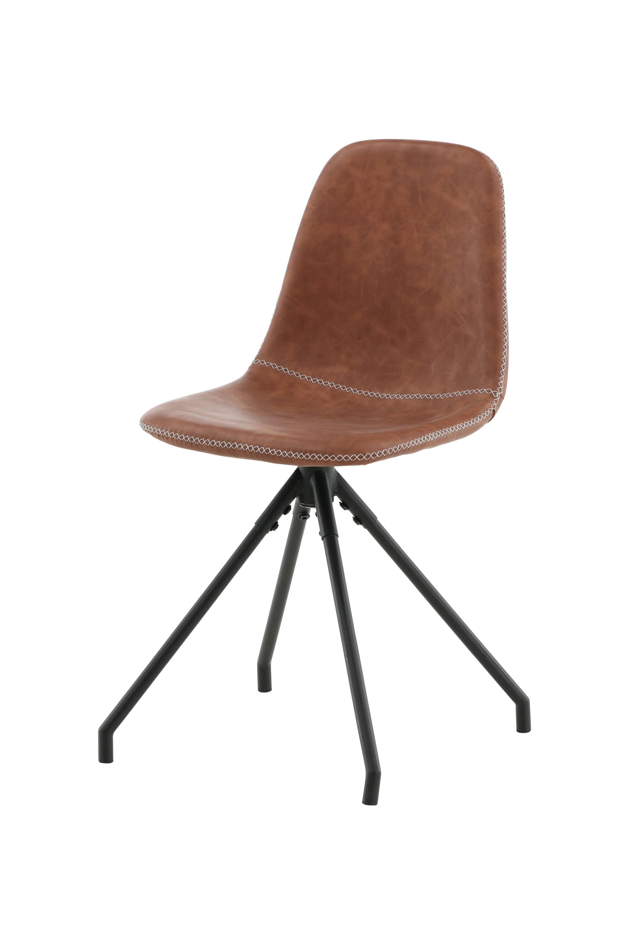 Polar Drehstuhl in Braun präsentiert im Onlineshop von KAQTU Design AG. Drehstuhl ist von Venture Home