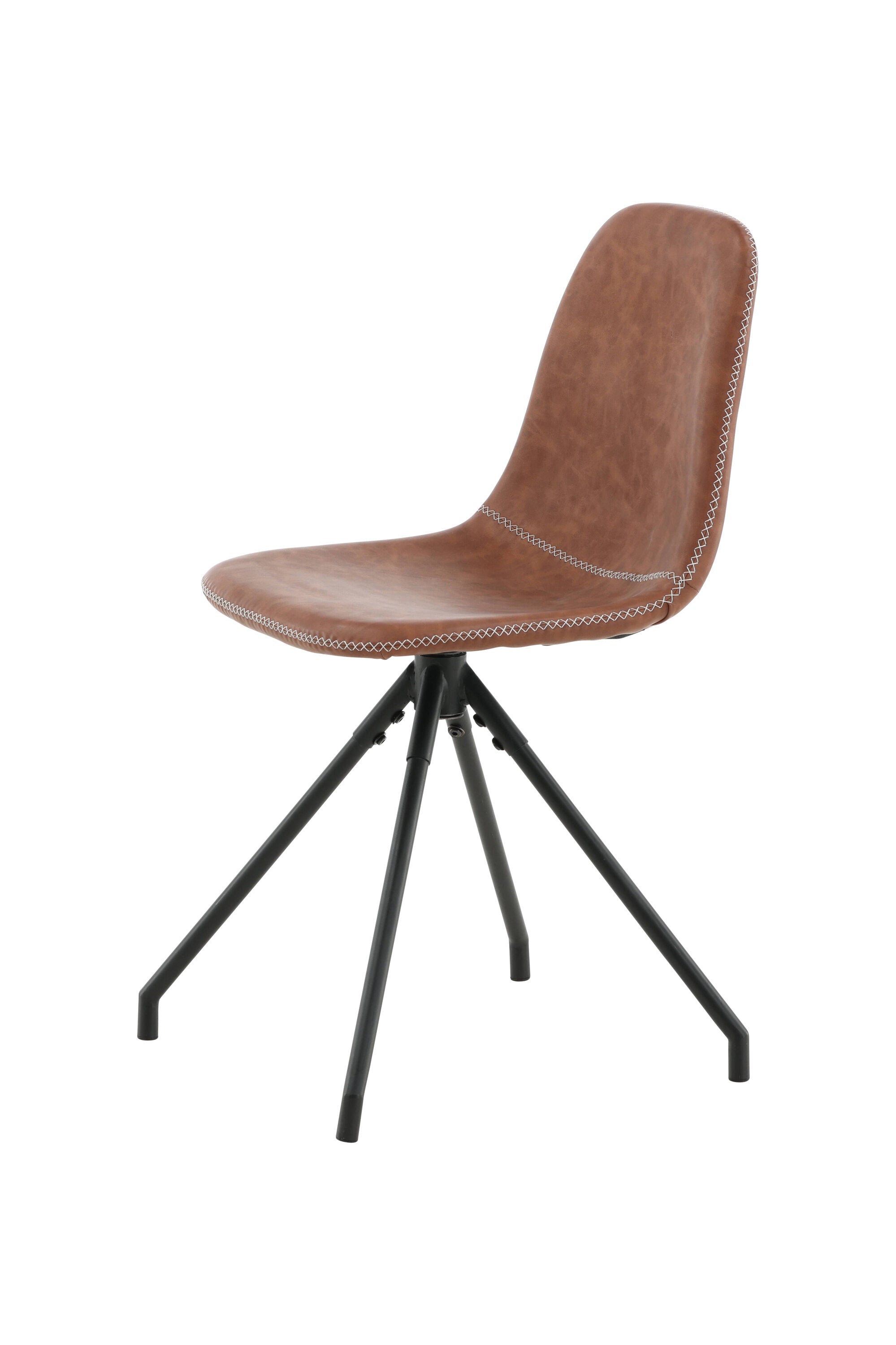 Polar Drehstuhl in Braun präsentiert im Onlineshop von KAQTU Design AG. Drehstuhl ist von Venture Home
