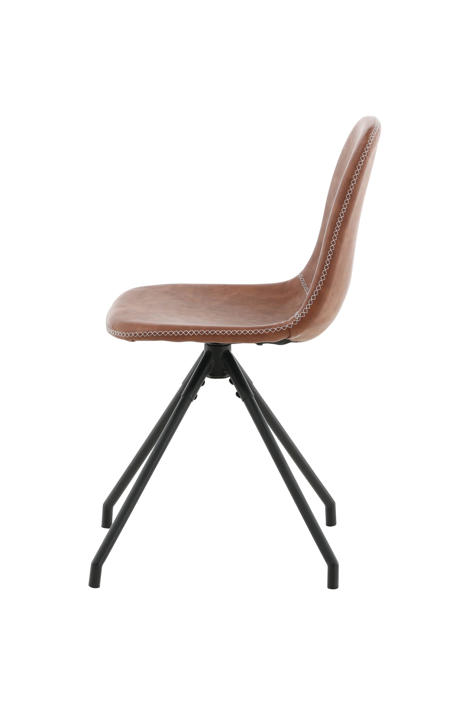 Polar Drehstuhl in Braun präsentiert im Onlineshop von KAQTU Design AG. Drehstuhl ist von Venture Home
