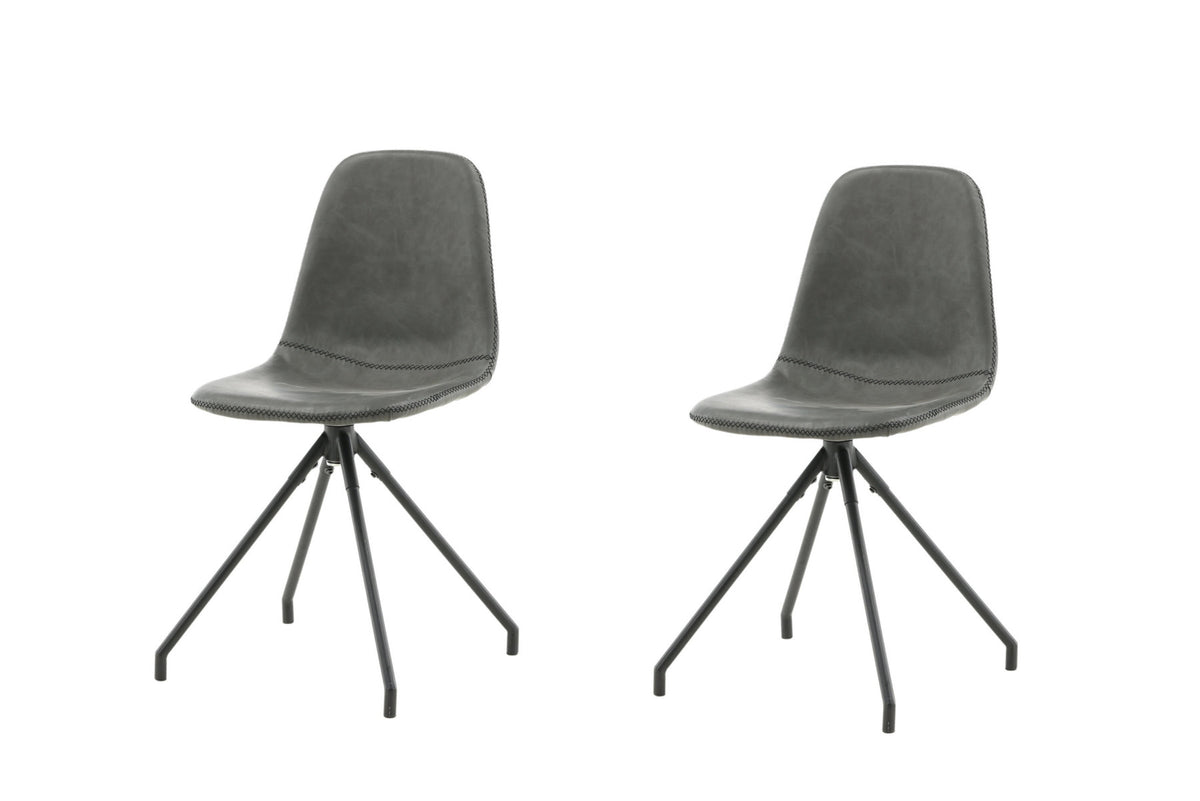 Polar Drehstuhl in Schwarz präsentiert im Onlineshop von KAQTU Design AG. Drehstuhl ist von Venture Home