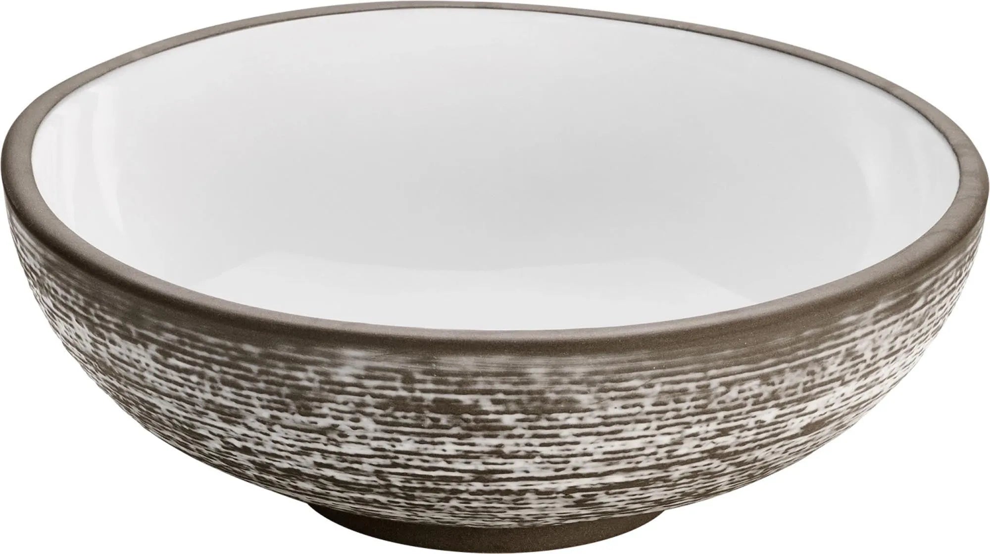 Playground ReNew Bowl Relief weiss 17cm - KAQTU Design