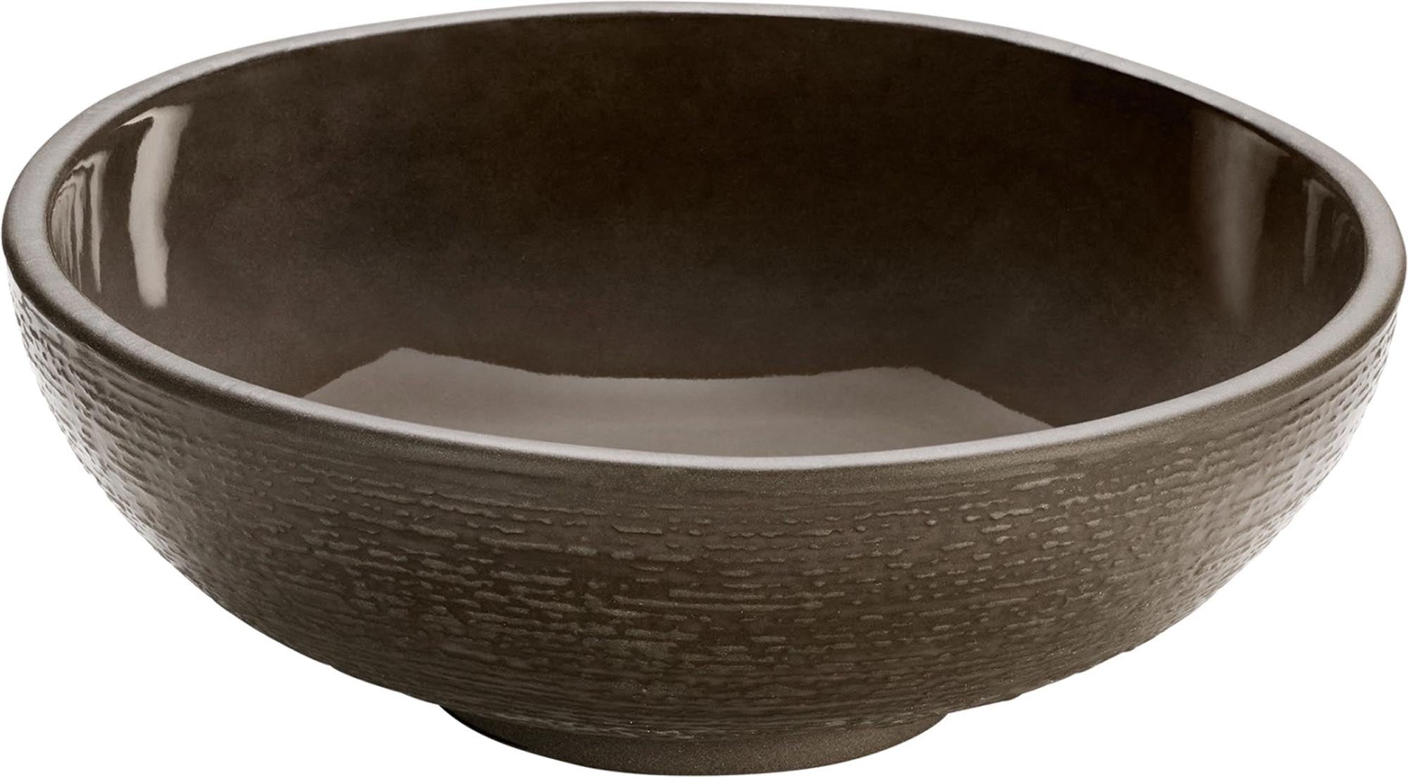 Playground ReNew Bowl Relief taupe 14cm