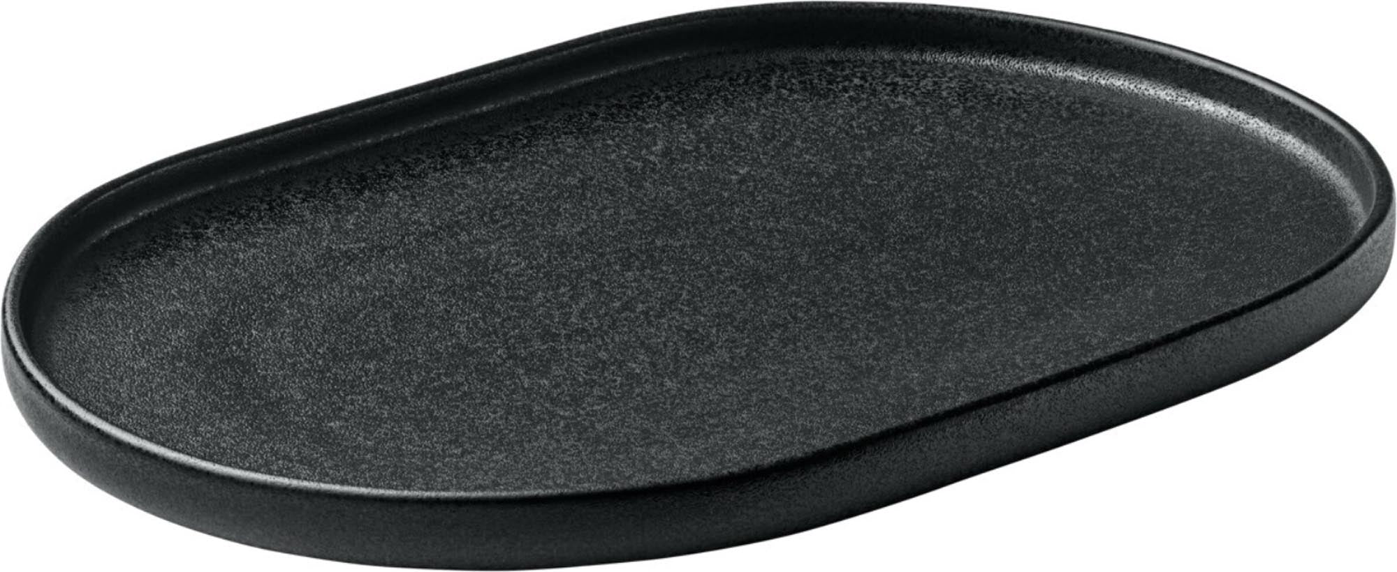Entdecken Sie die elegante Playground Nara Platte oval schwarz 30cm von Schönwald. Ideal für stilvolle Tischpräsentationen und vielseitig einsetzbar.