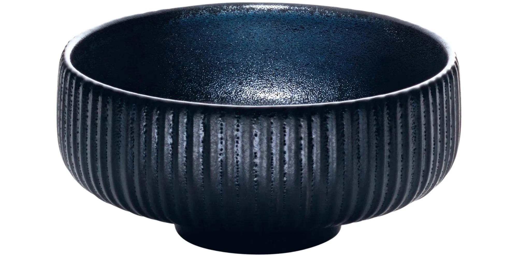 Playground NARA Bowl Relief schwarz D12cm 0.33lt H5.6cm - KAQTU Design