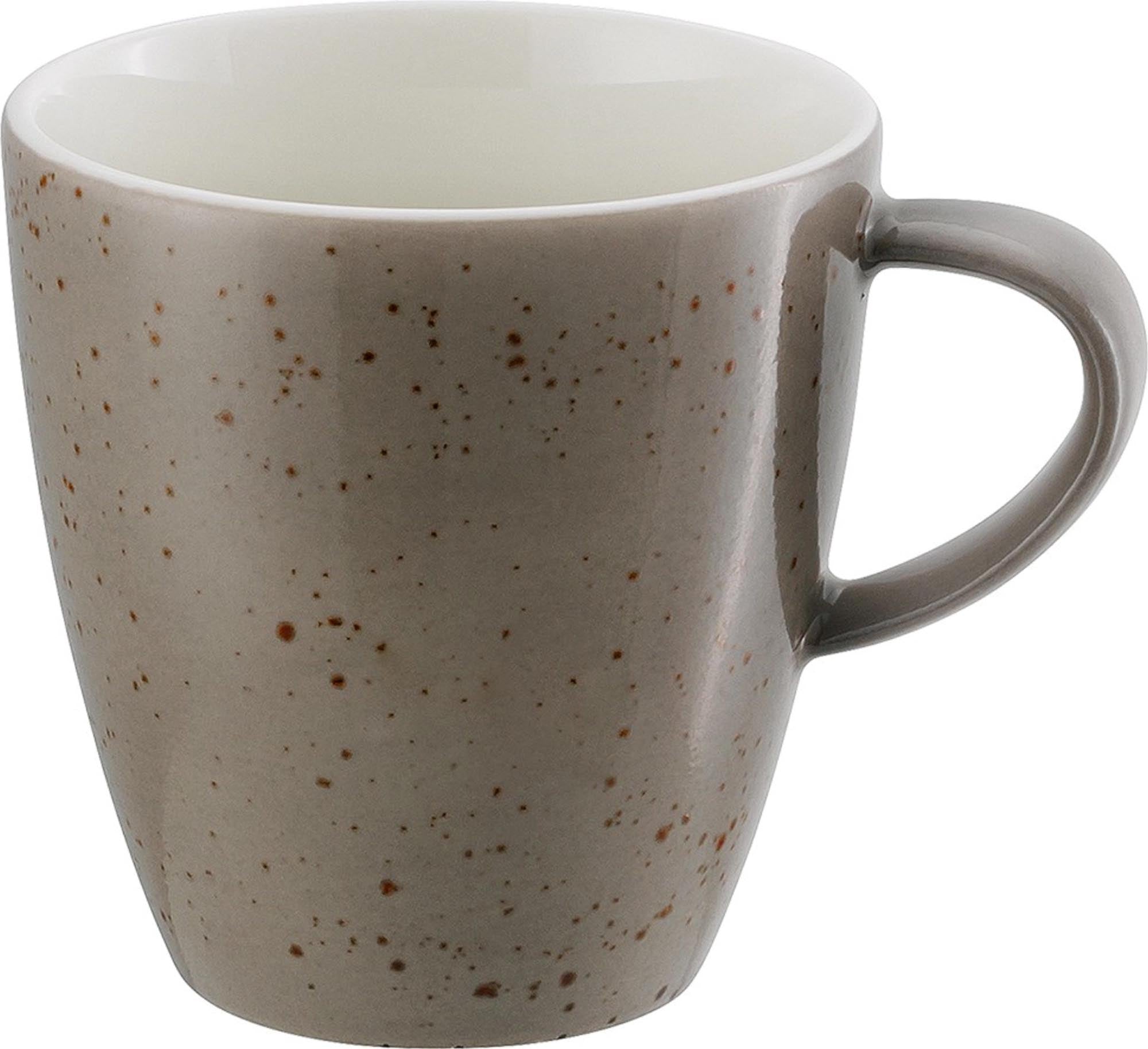 Entdecken Sie die elegante Pottery Unique Lightgrey Obertasse (0.1lt) von Schönwald – perfekt für Kaffee, Tee und stilvolle Tischdekoration.